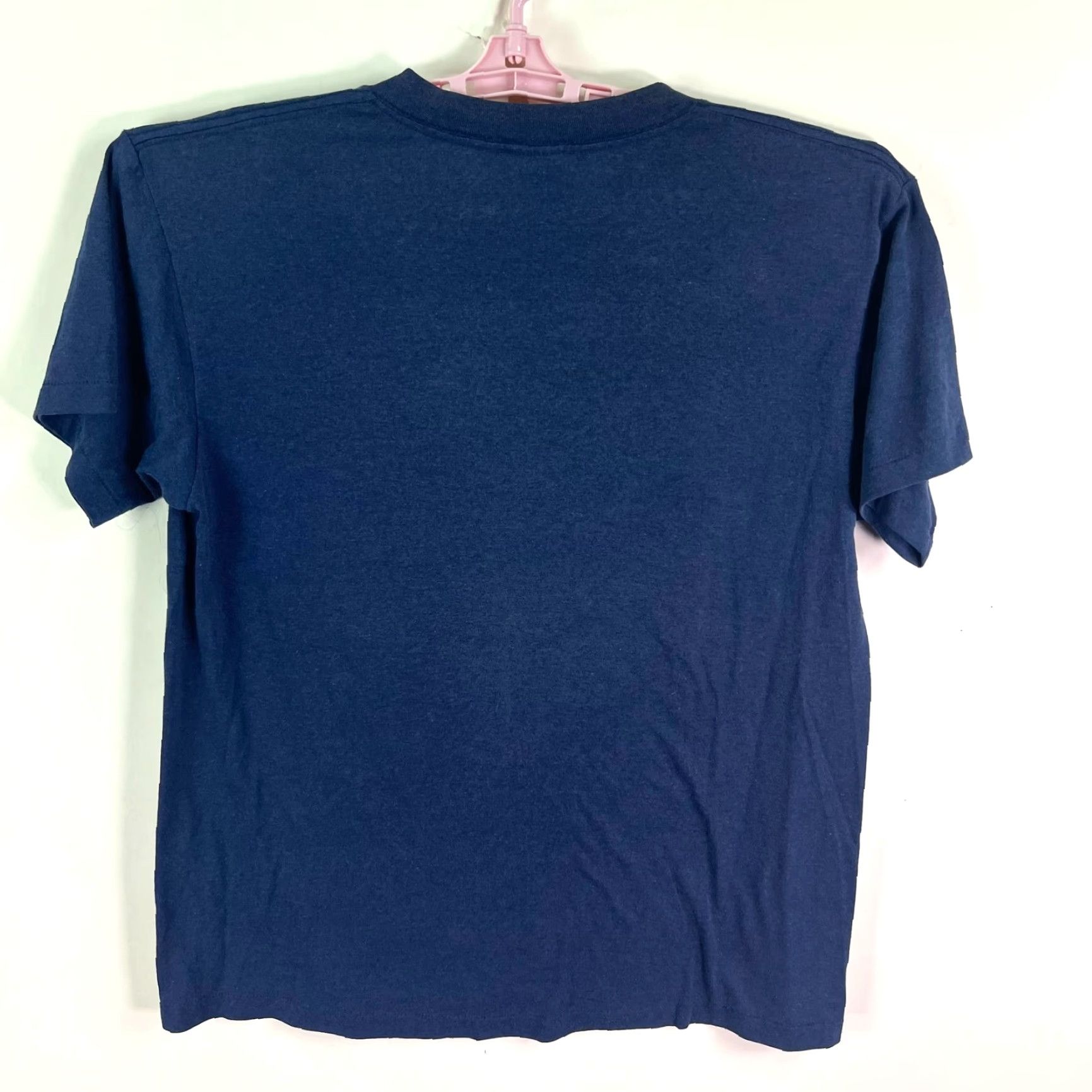 Vintage VINTAGE United States of America Flag T Shirt Mens L Blue Graphic Print Crew Neck Short Sleeve 1990s Mens Size US L / EU 52-54 / 3 - 4 Thumbnail