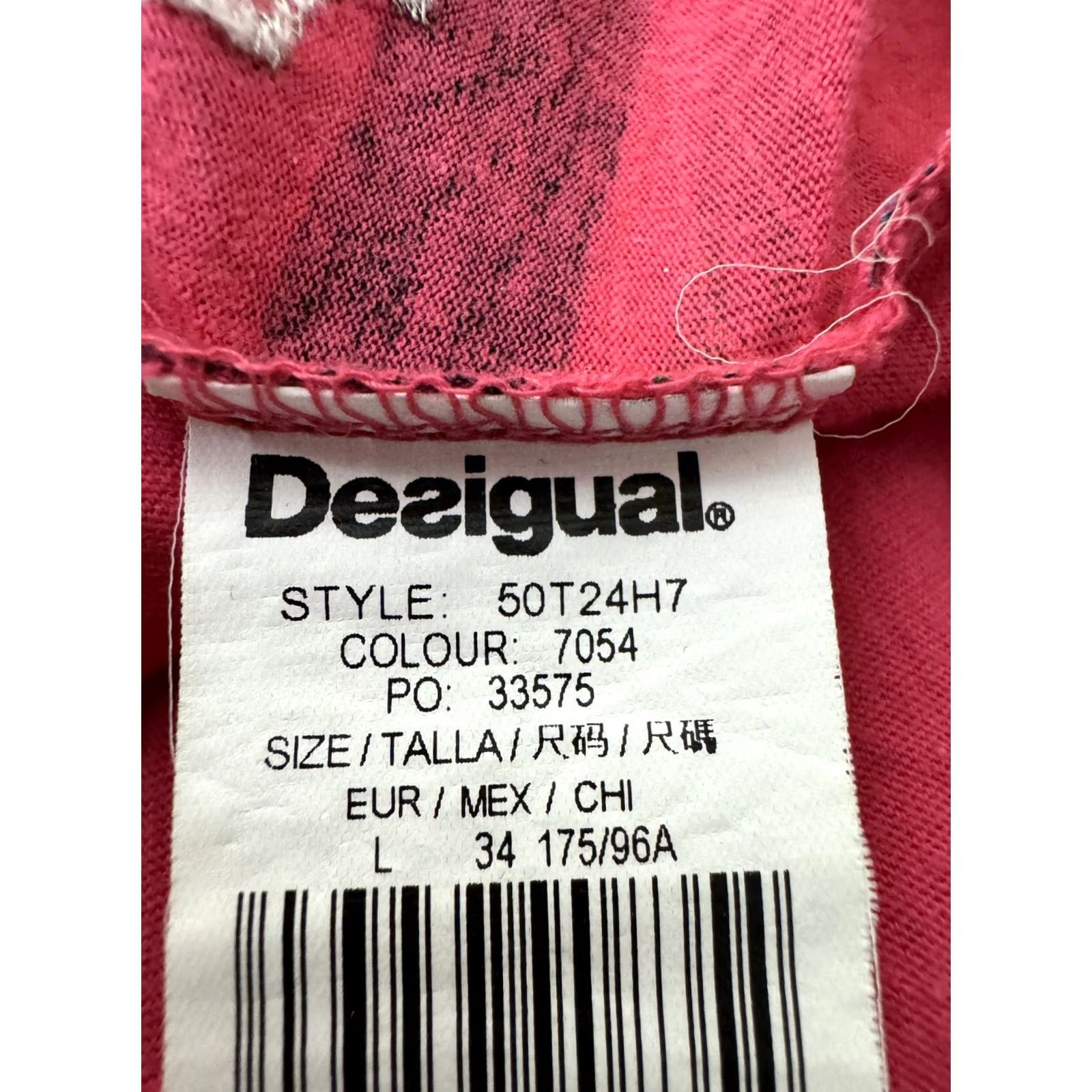 Desigual Desigual Croatia womens shirt Size L Pink Size L / US 10 / IT 46 - 5 Thumbnail