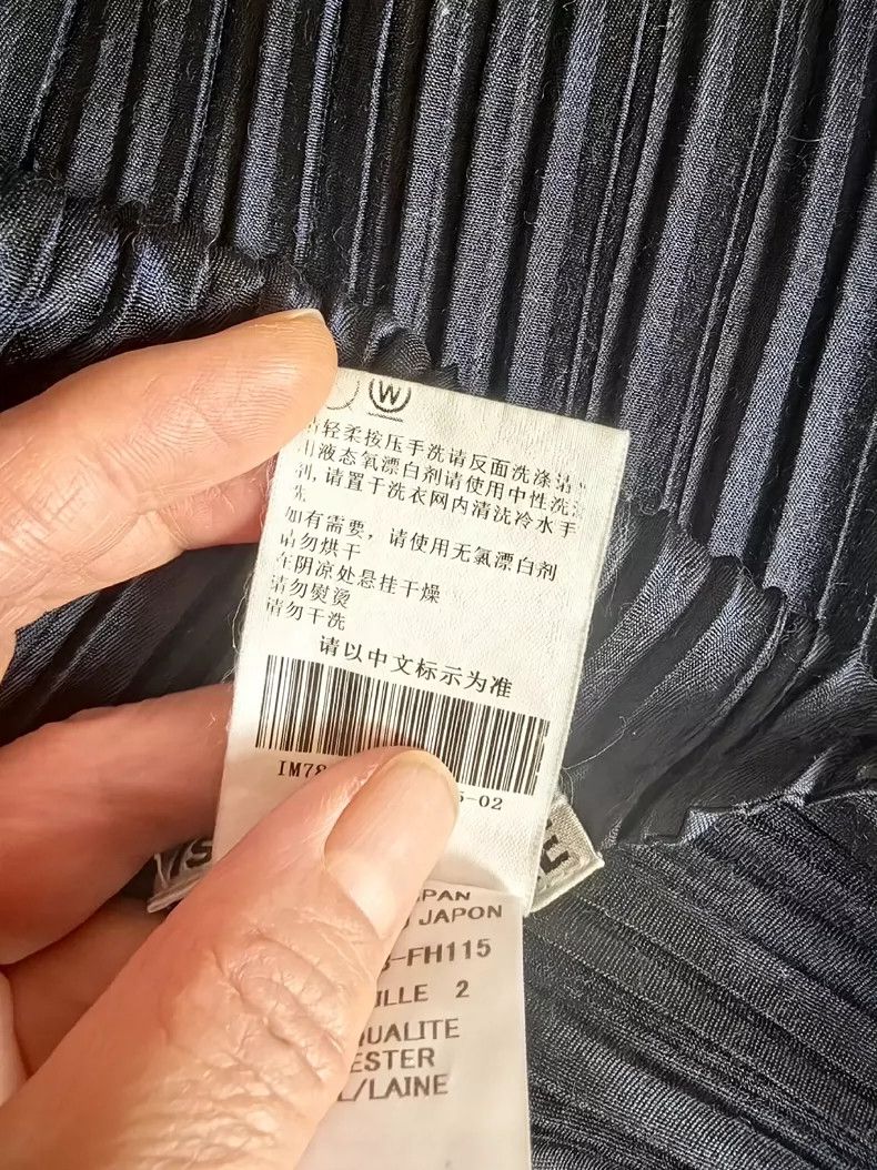 Issey Miyake Issey Miyake size:2 Dark blue pleated dress Size M / US 6-8 / IT 42-44 - 6 Thumbnail