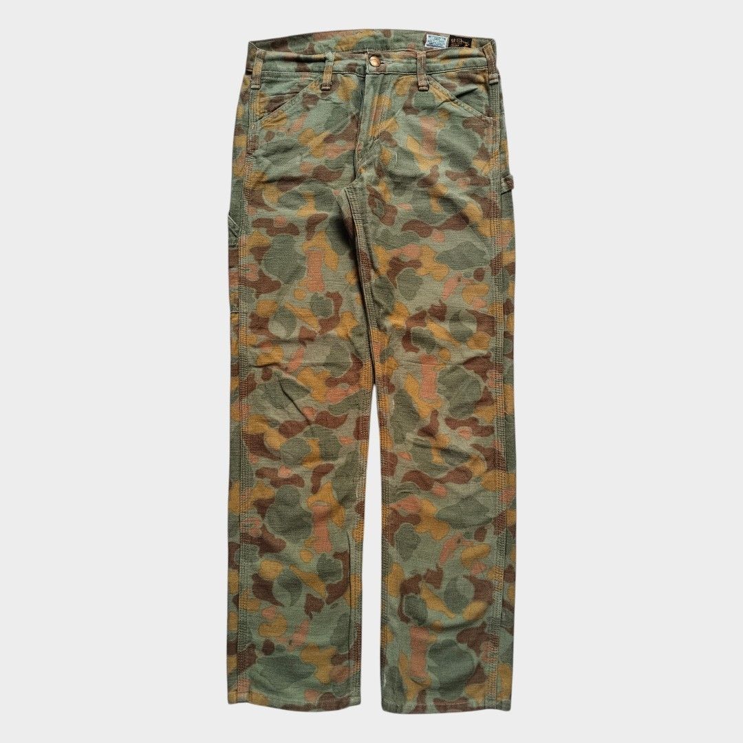 Orslow Orslow slim fit frogskin camo painter pant Size US 28 / EU 44 - 1 Thumbnail