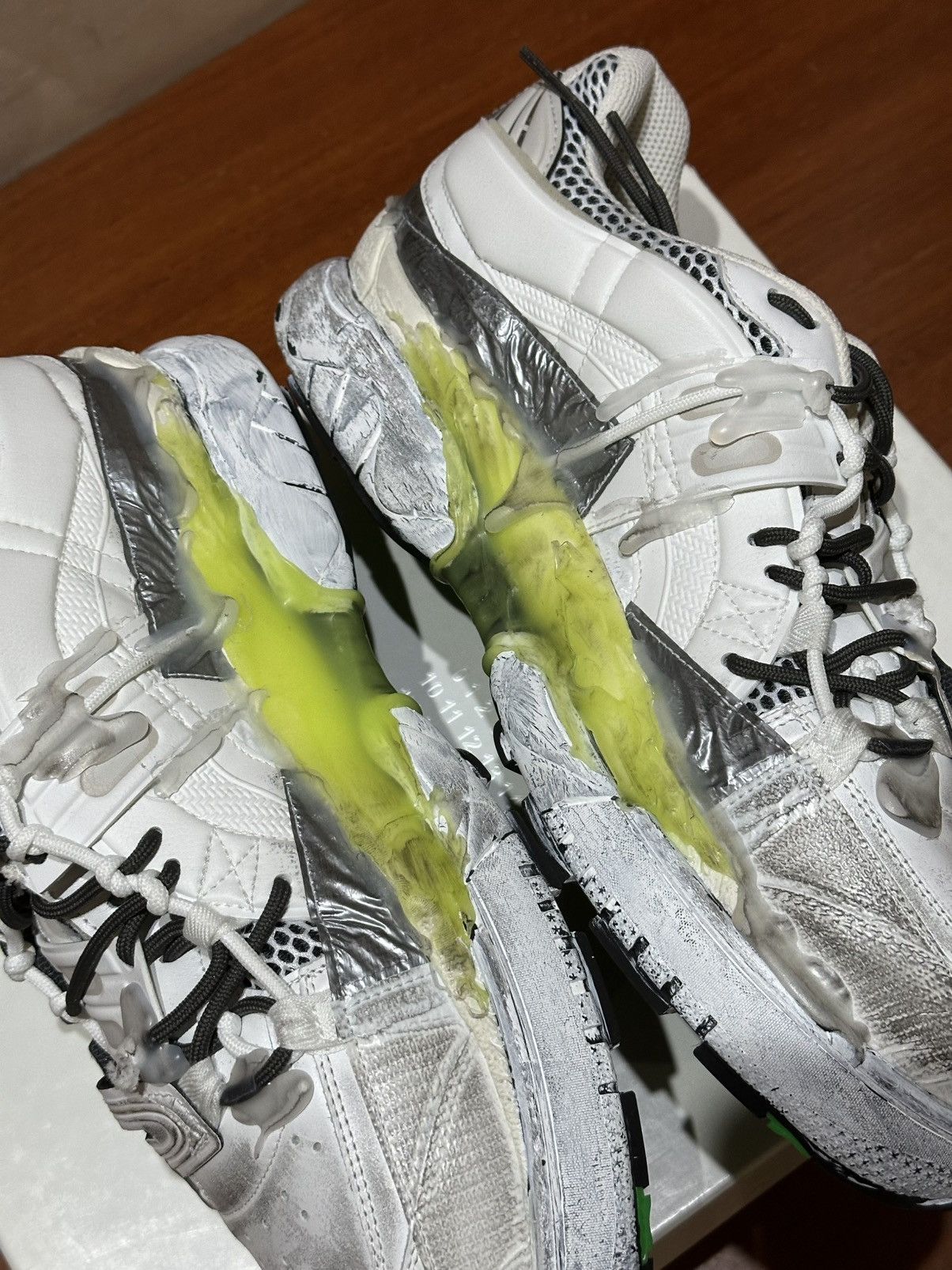 Maison Margiela Maison Margiela Fusion Sneakers Size US 12.5 / EU 45-46 - 5 Thumbnail