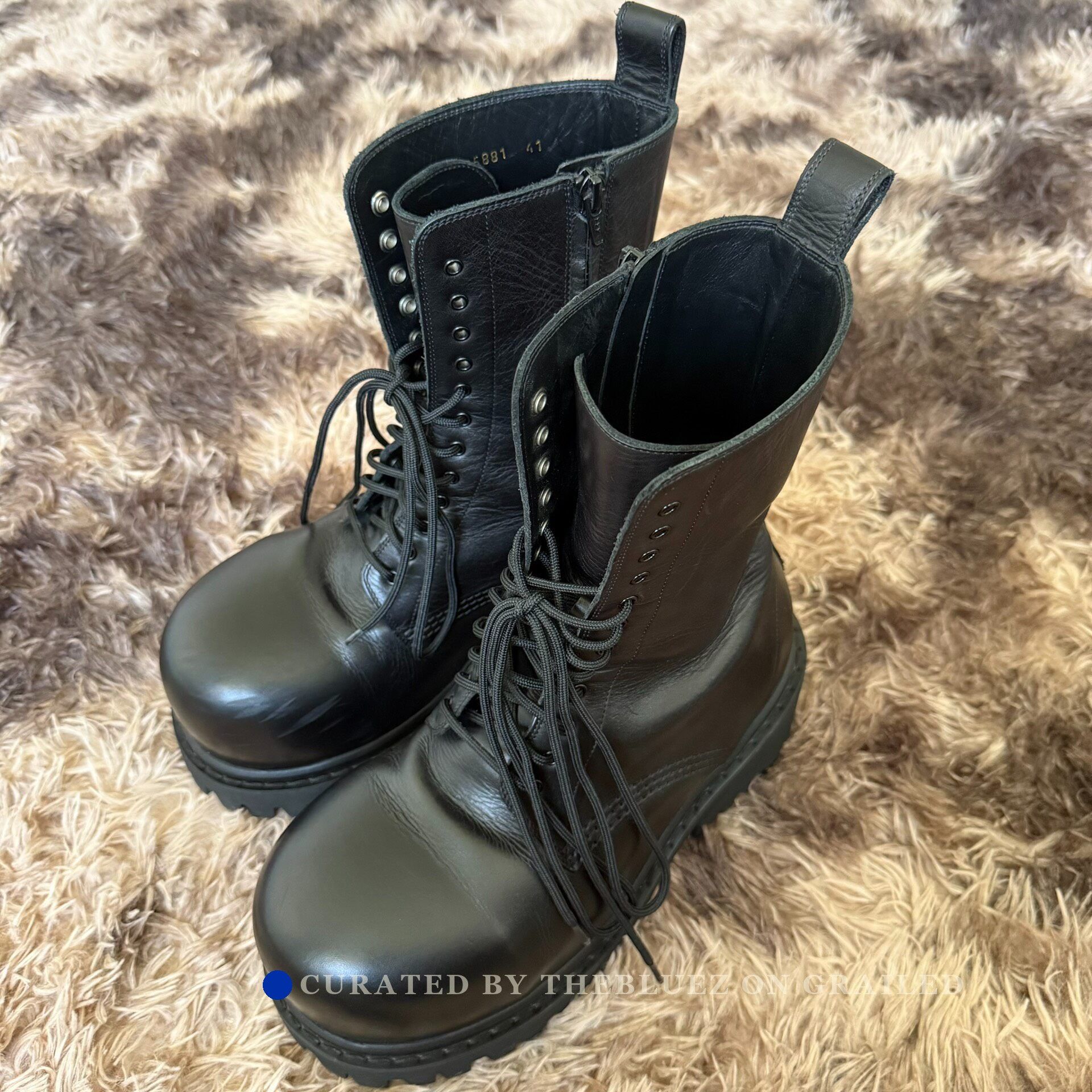 Balenciaga × Designer × Streetwear Balenciaga Stomper Canvas Boot