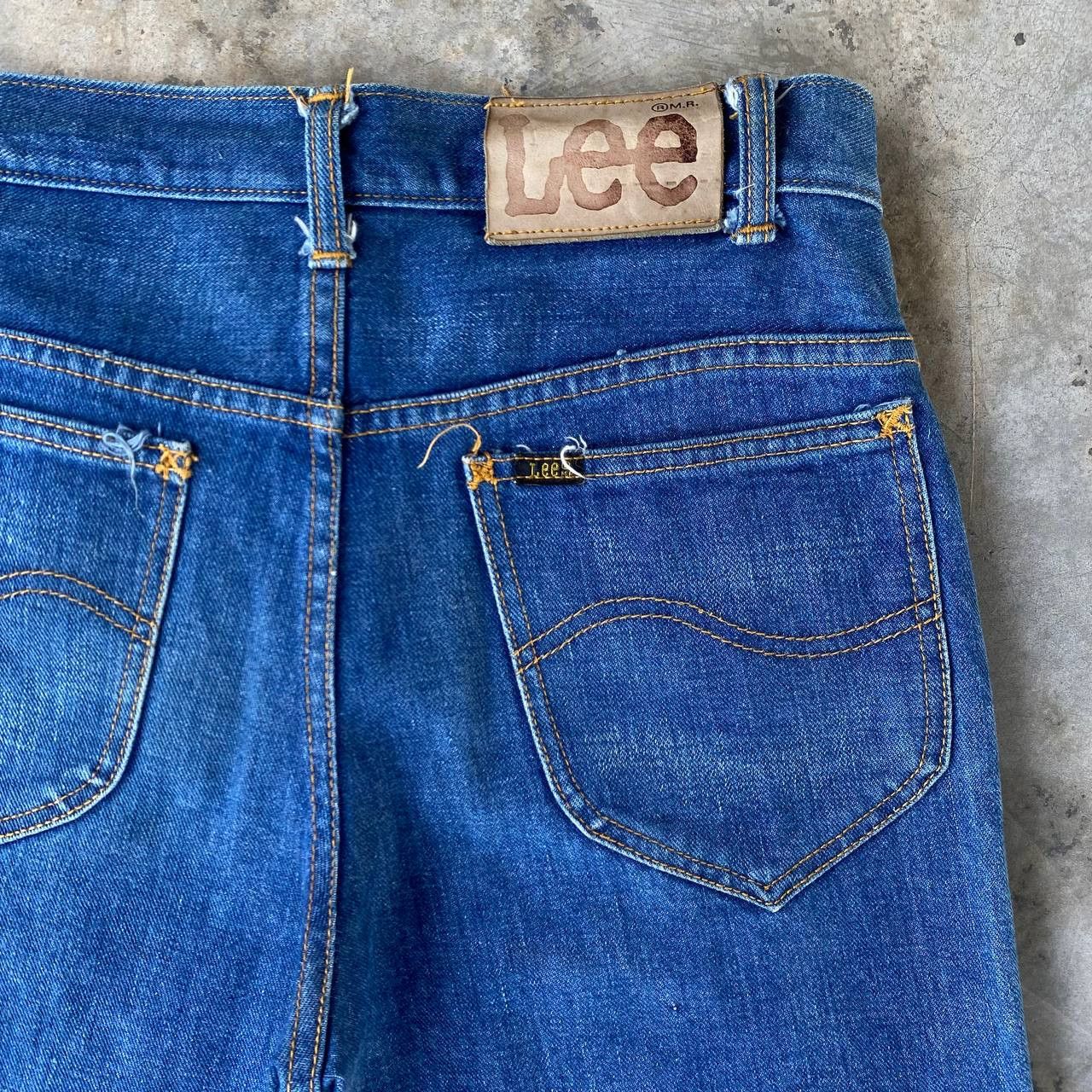 Vintage VINTAGE 90S LEE FLARED BOOTCUT JEAN LEE RIDERS W29X32" Size US 29 - 7 Thumbnail