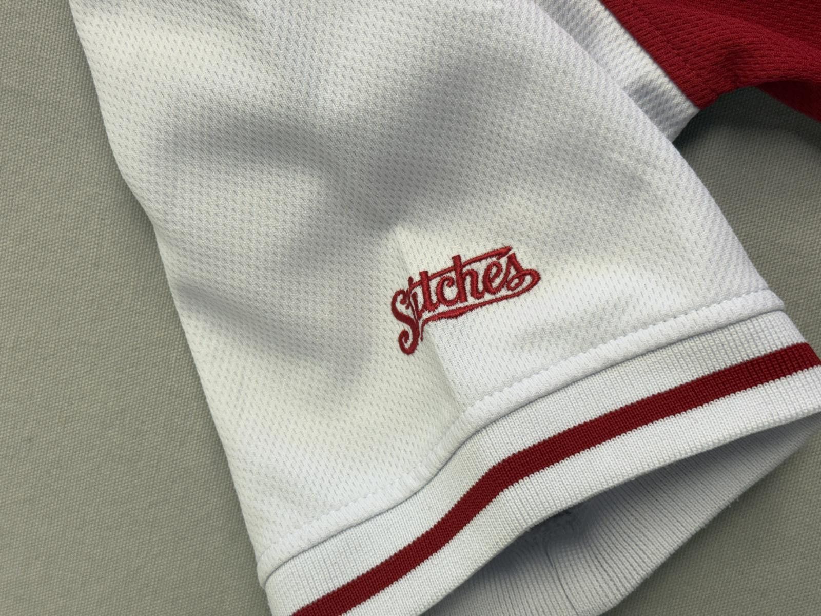 Taylor Stitch Philadelphia Phillies Jersey - Youth Kids Embroidered Red -M Size US M / EU 48-50 / 2 - 8 Thumbnail