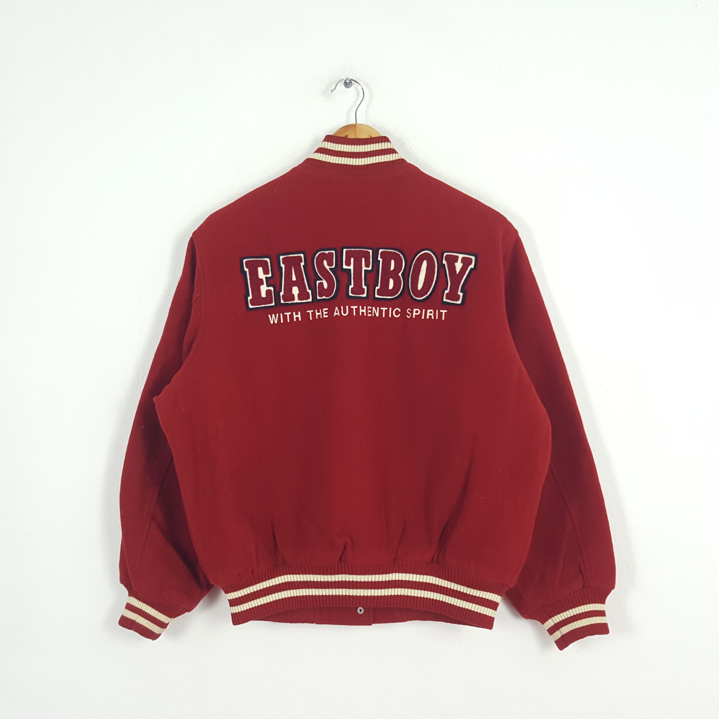 Vintage Vintage East Boy Japanese Brand Varsity Jacket Size US L / EU 52-54 / 3 - 1 Thumbnail