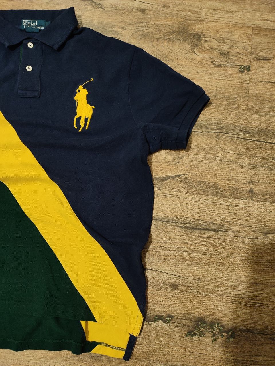 Polo Ralph Lauren Vintage Polo Ralph Lauren Custom Fit Big Pony L size Size US L / EU 52-54 / 3 - 3 Thumbnail