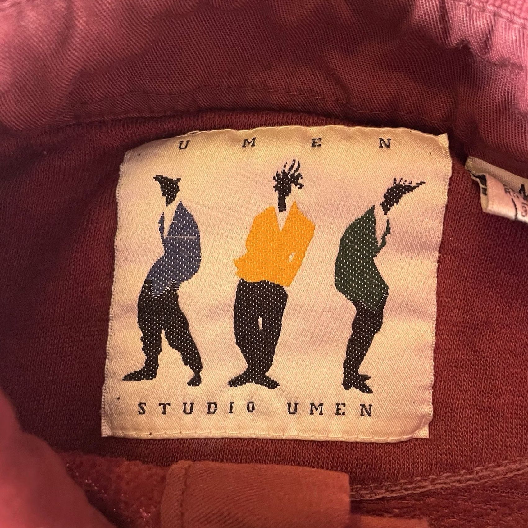 Vintage VINTAGE Umen Studio Sweatshirt Rugby Embroidered Collared 90s Men M Red Shirt Mens Size US M / EU 48-50 / 2 - 3 Thumbnail