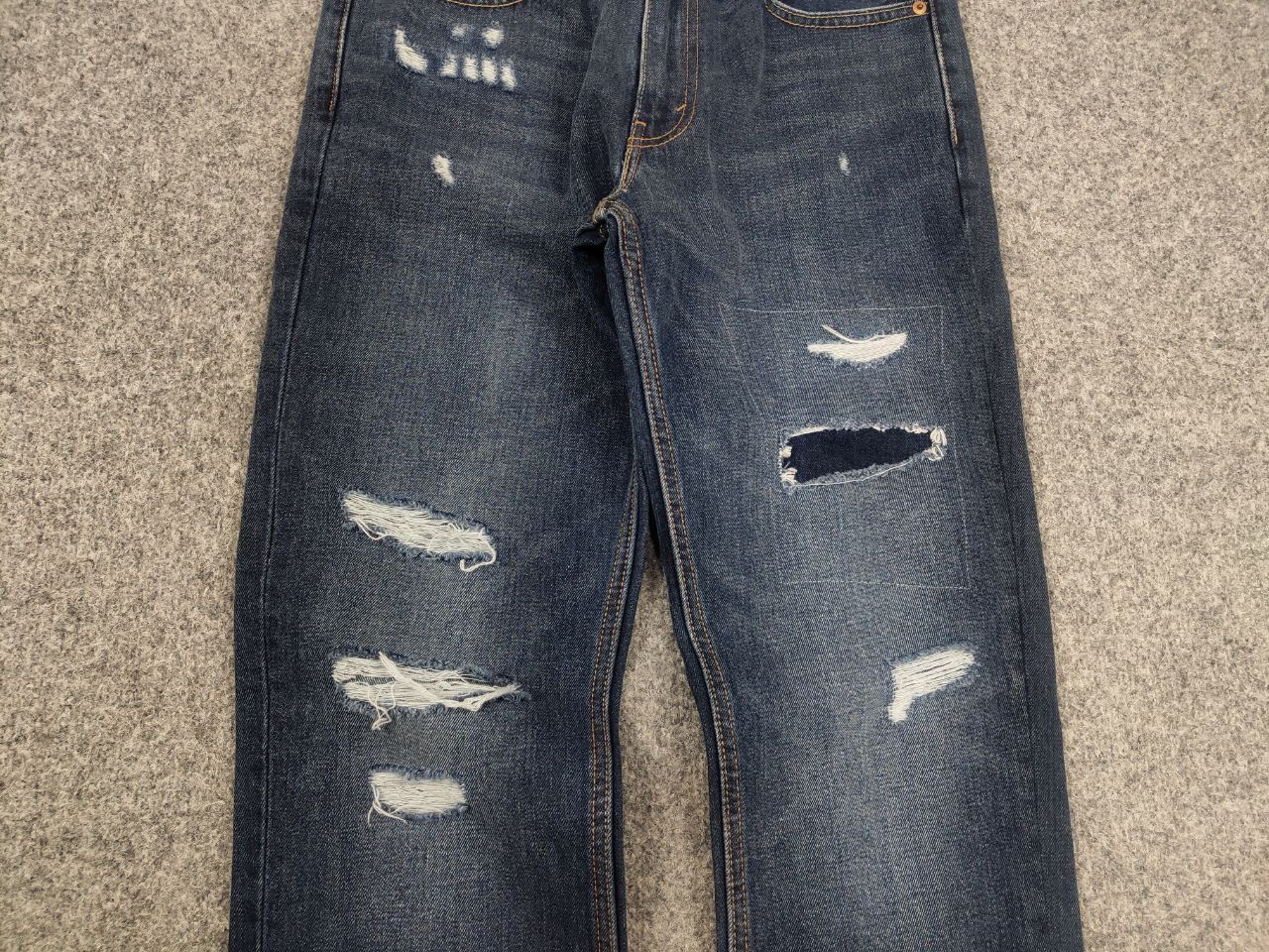 Levi's Levis 511 Stretch Distressed Denim Jeans Vintage Style Size US 31 - 5 Thumbnail