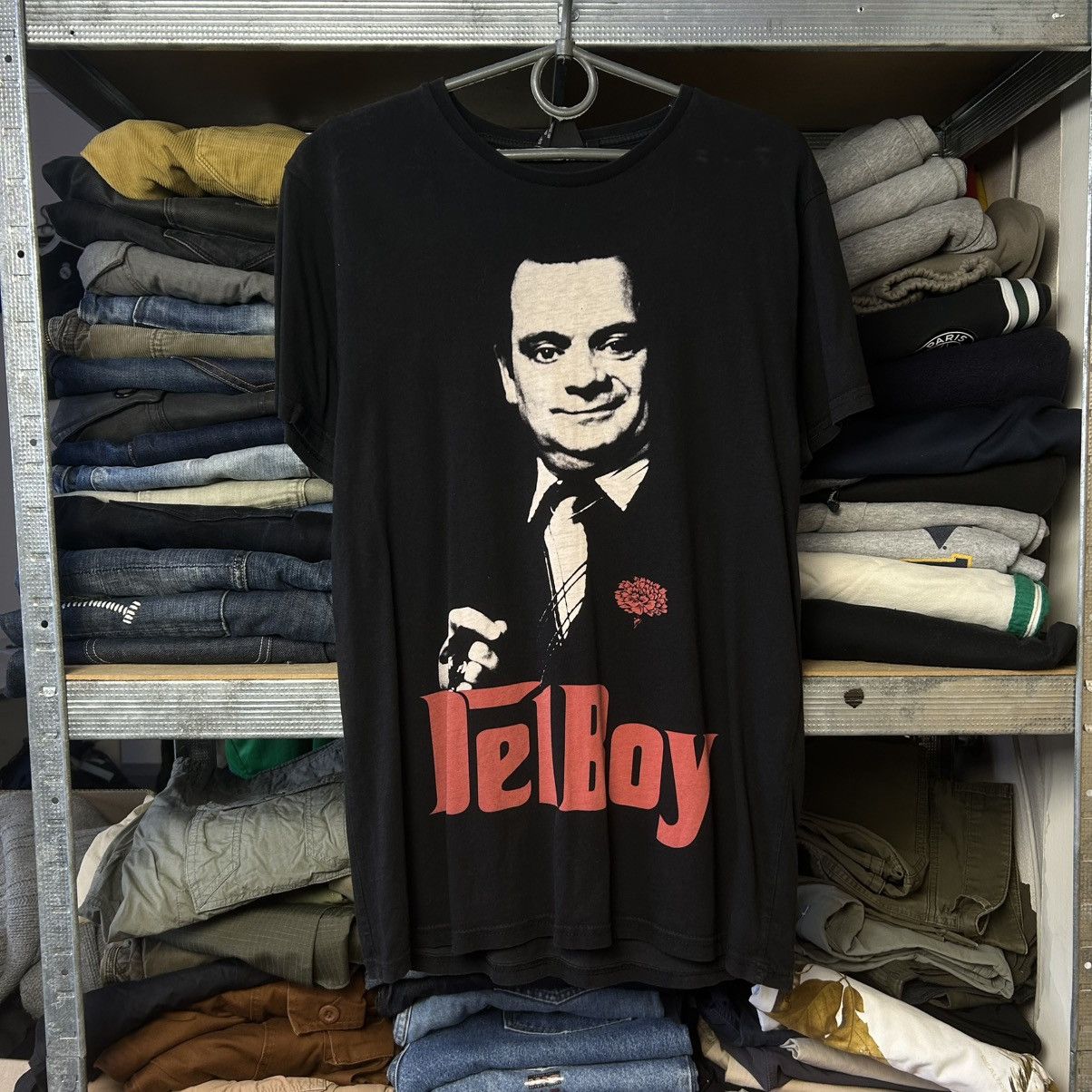 Vintage Vintage Delboy Big Logo 2000’s Movie streetwear tee Size US M / EU 48-50 / 2 - 1 Thumbnail