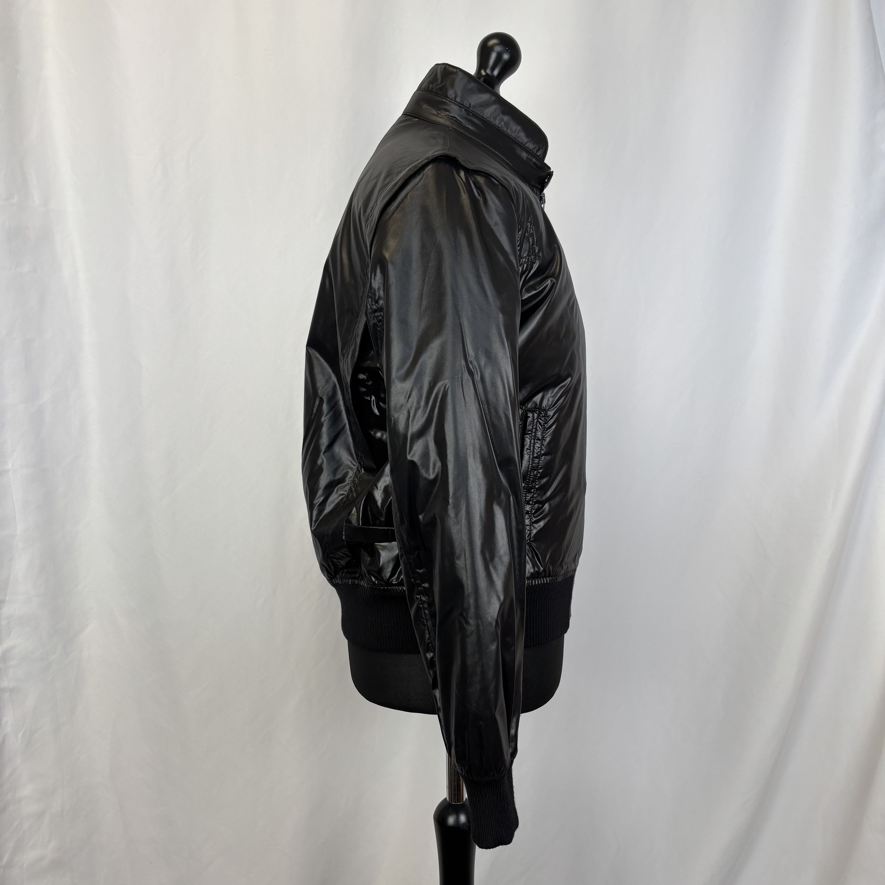 Saint Laurent Paris Saint Laurent Striped Puffa Coat Size US L / EU 52-54 / 3 - 2 Thumbnail