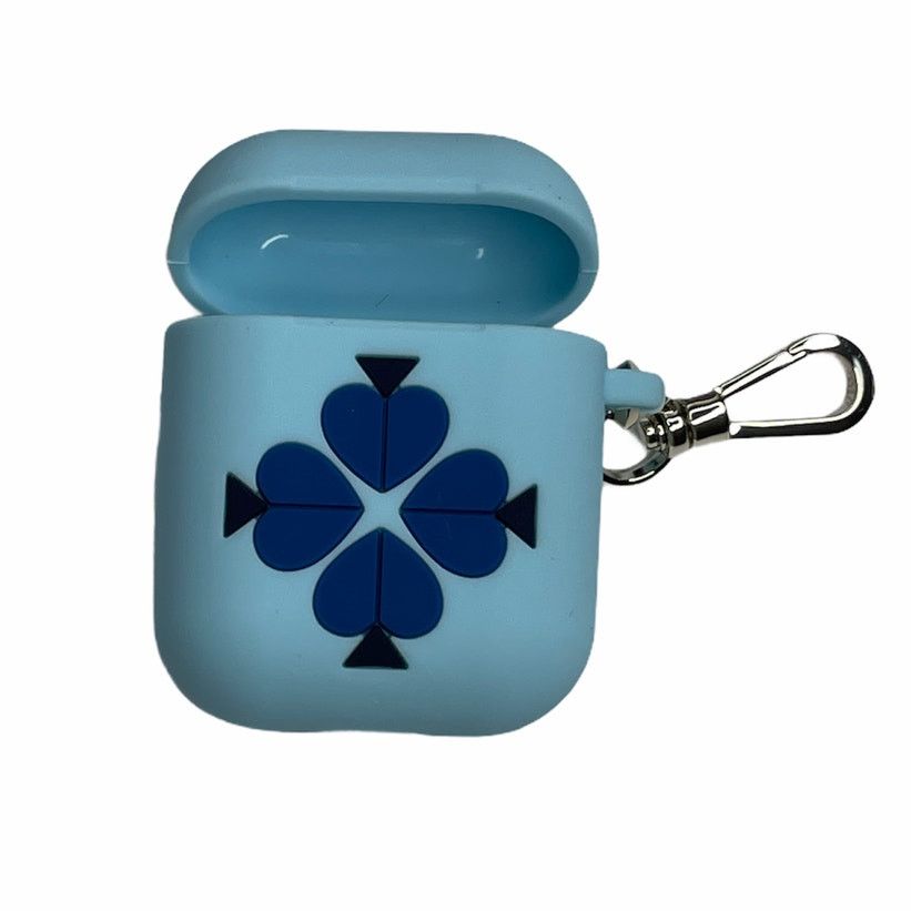 Kate Spade Kate Spade Airpods Silicone Case Blue multi Size ONE SIZE - 4 Thumbnail