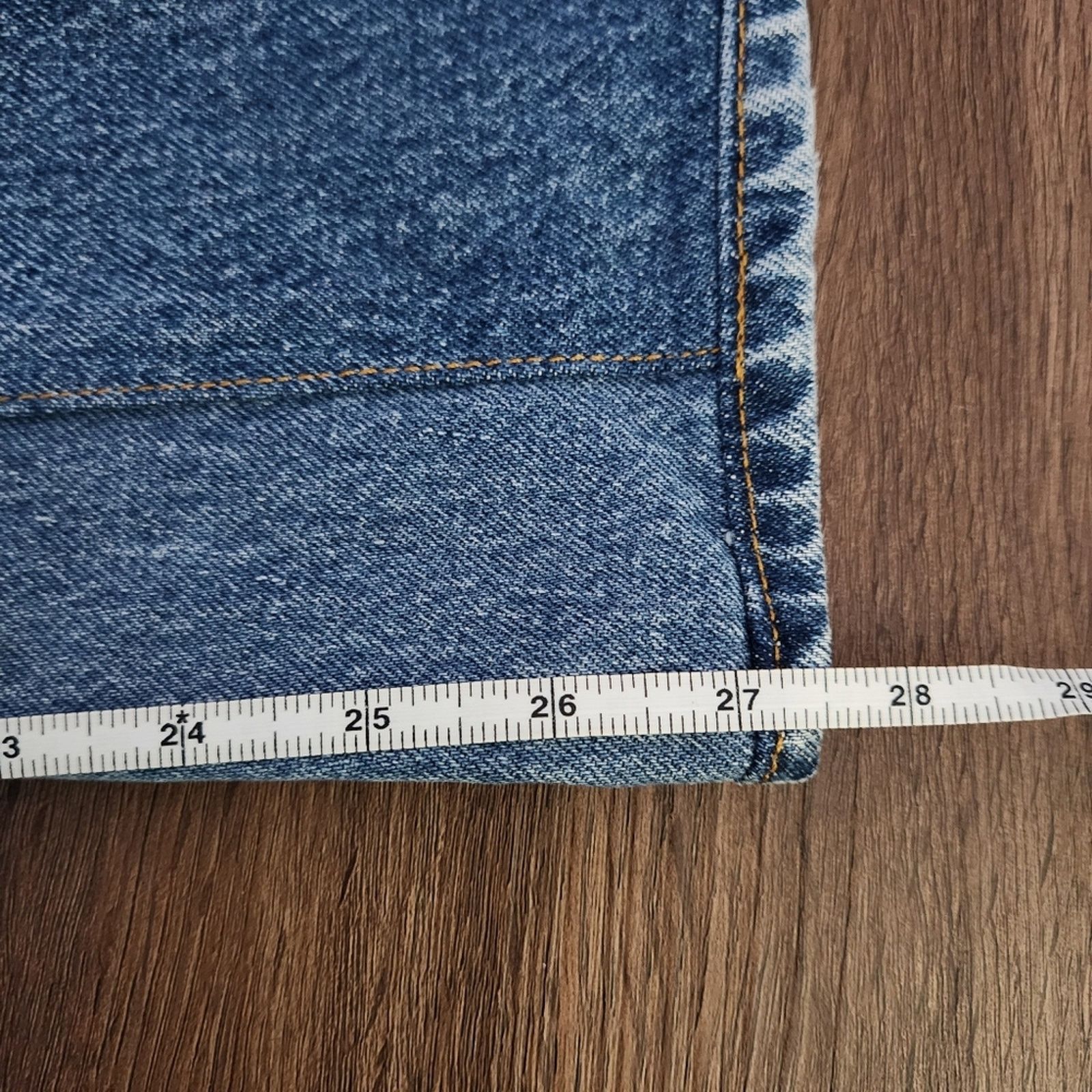 RE/DONE RE/DONE Levi's 70s Loose Flare Patchwork Upcycled Jeans Size 27" / US 4 / IT 40 - 8 Thumbnail