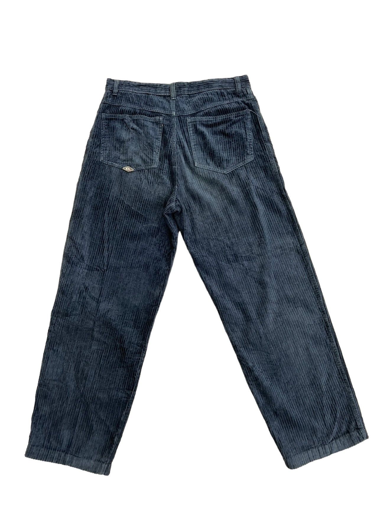 Quiksilver Vintage 90s Quiksilver Corduroy Baggy Trouser Pant Size US 33 - 2 Thumbnail
