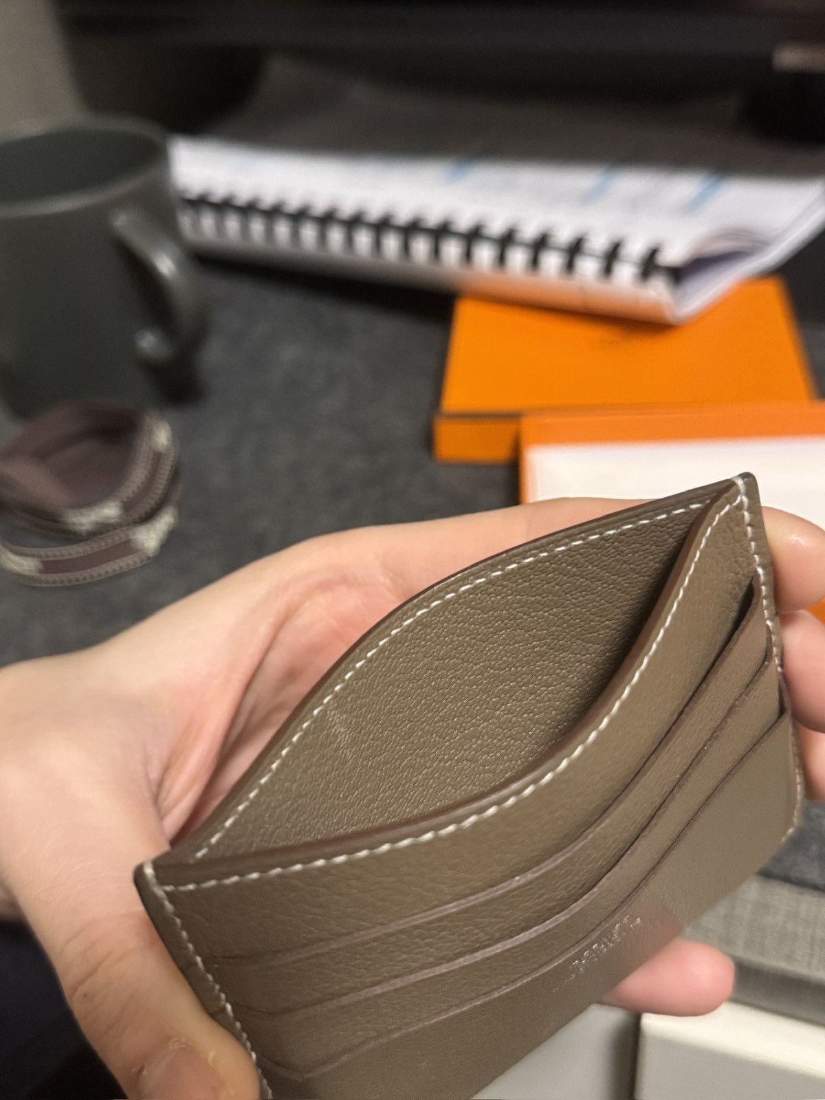 Hermes Hermes H Sellier card holder Size ONE SIZE - 3 Thumbnail