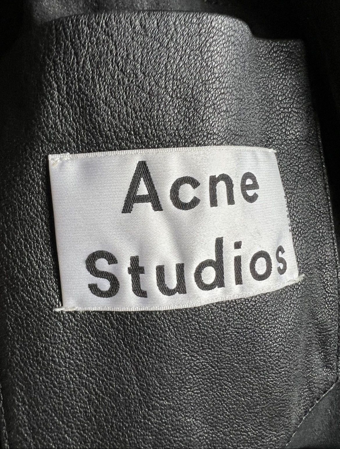Acne Studios $1.500 Acne Studios Jam Leather Trucker Jacket Size US M / EU 48-50 / 2 - 7 Thumbnail