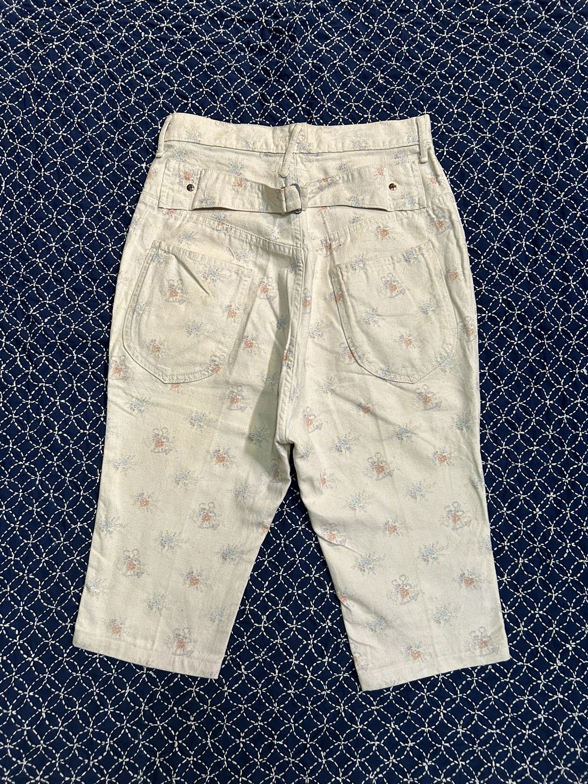 Kapital × Kapital Kountry KAPITAL Buckle Back Short Made in Japan Size US 28 / EU 44 - 3 Thumbnail
