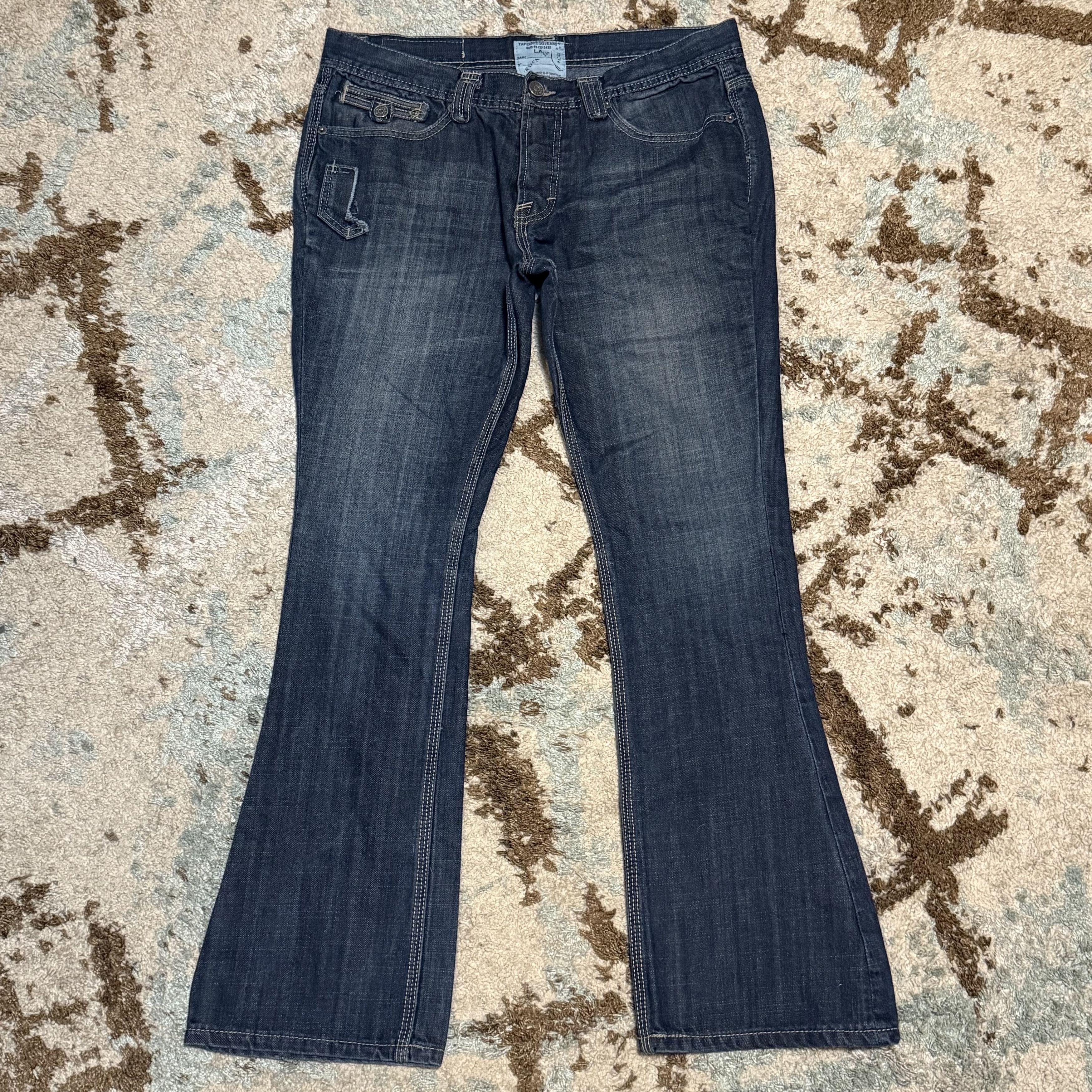 Taverniti Vintage Taverniti So Womens Bootcut Jeans Size 34x31 Y2K Size 34" / US 12 / IT 48 - 1 Thumbnail