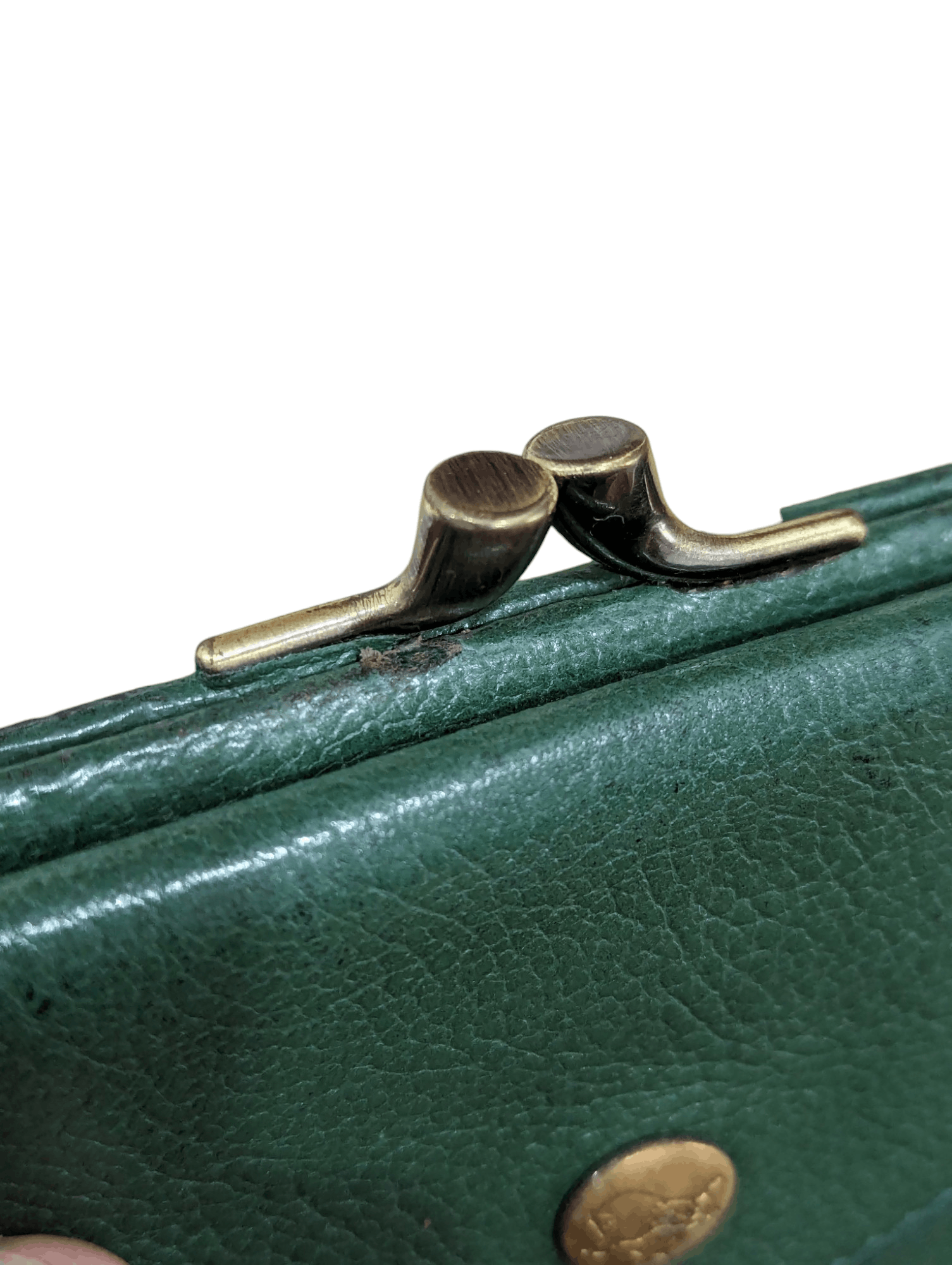 Il Bisonte Il Bisonte Purse Bi-fold Wallet Green Cowhide Size ONE SIZE - 4 Thumbnail