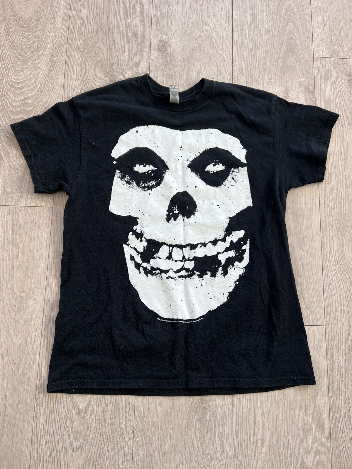 Band Tees × Misfits × Vintage Misfits Skull Logo Band T Shirt Danzig ...