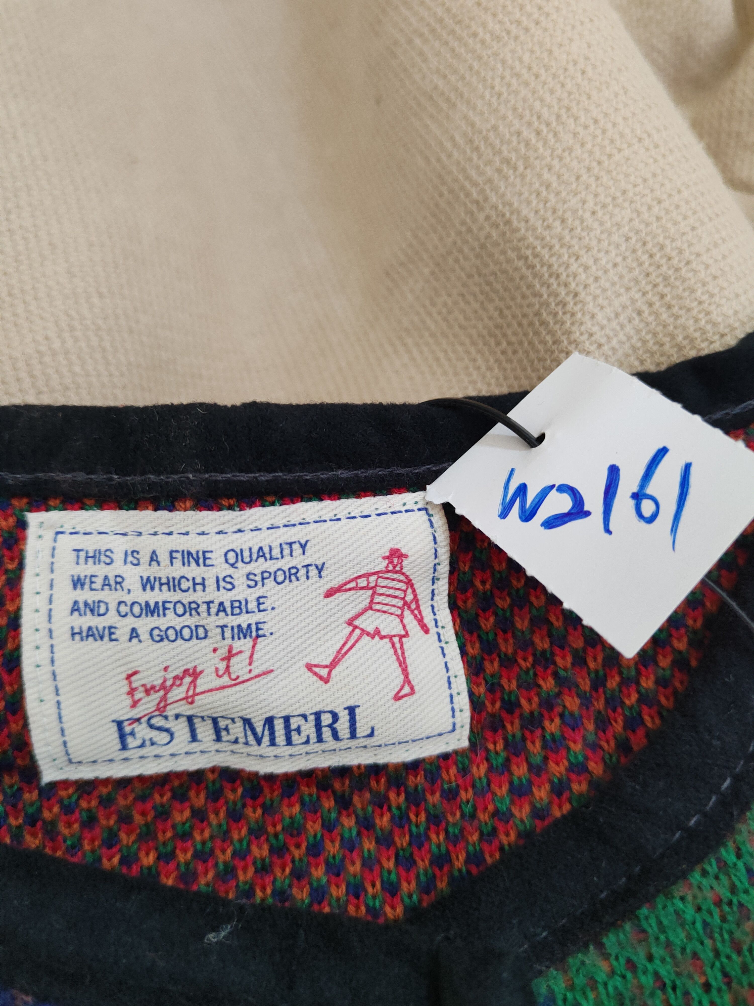 Japanese Brand Estemarl Green Knitwear Cardigan #W2161 Size S / US 4 / IT 40 - 10 Thumbnail