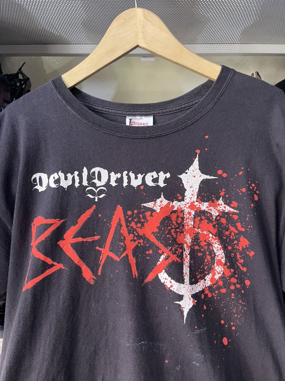 Vintage Devil driver Vintage T-shirt Size US L / EU 52-54 / 3 - 2 Thumbnail