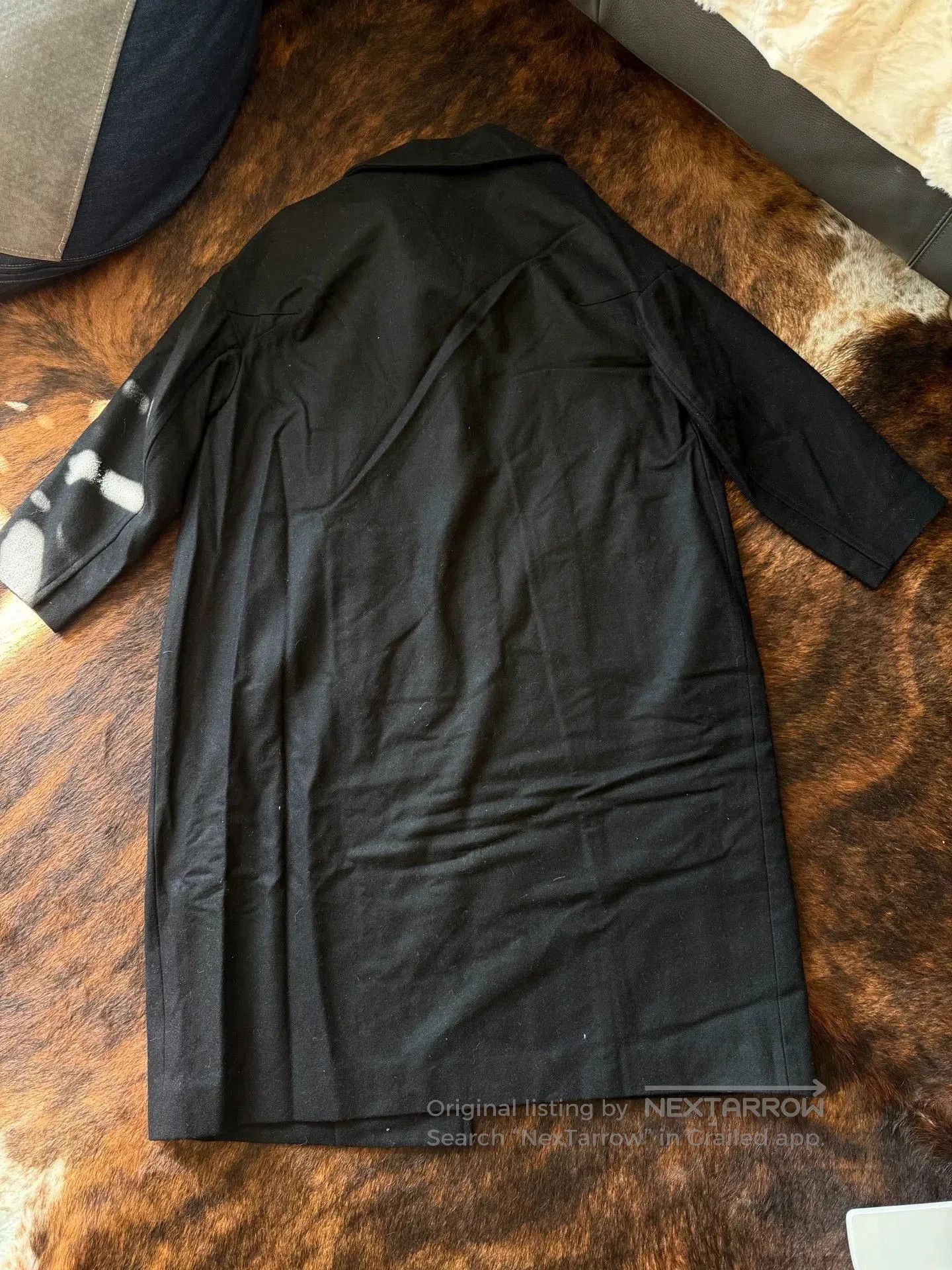 Yohji Yamamoto Yohji Yamamoto Wool Coat Size 2 Black Long. Size US M / EU 48-50 / 2 - 6 Thumbnail