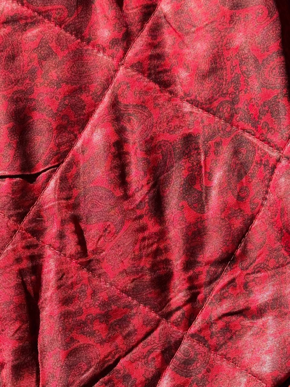 Leather Vintage Black Leather Moto Jacket Red Lining Belted Disstres Size US M / EU 48-50 / 2 - 16 Thumbnail
