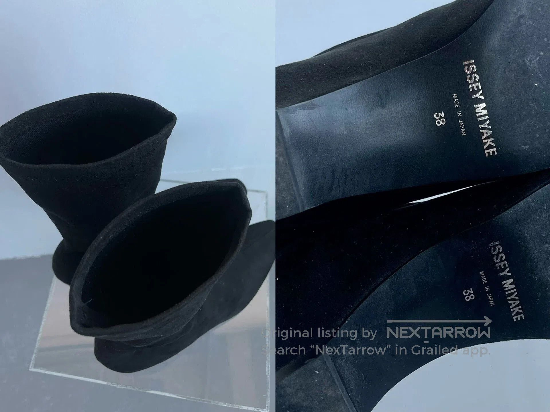 Issey Miyake Issey Miyake Suede Ankle Boots. Size US 7 / IT 37 - 8 Thumbnail