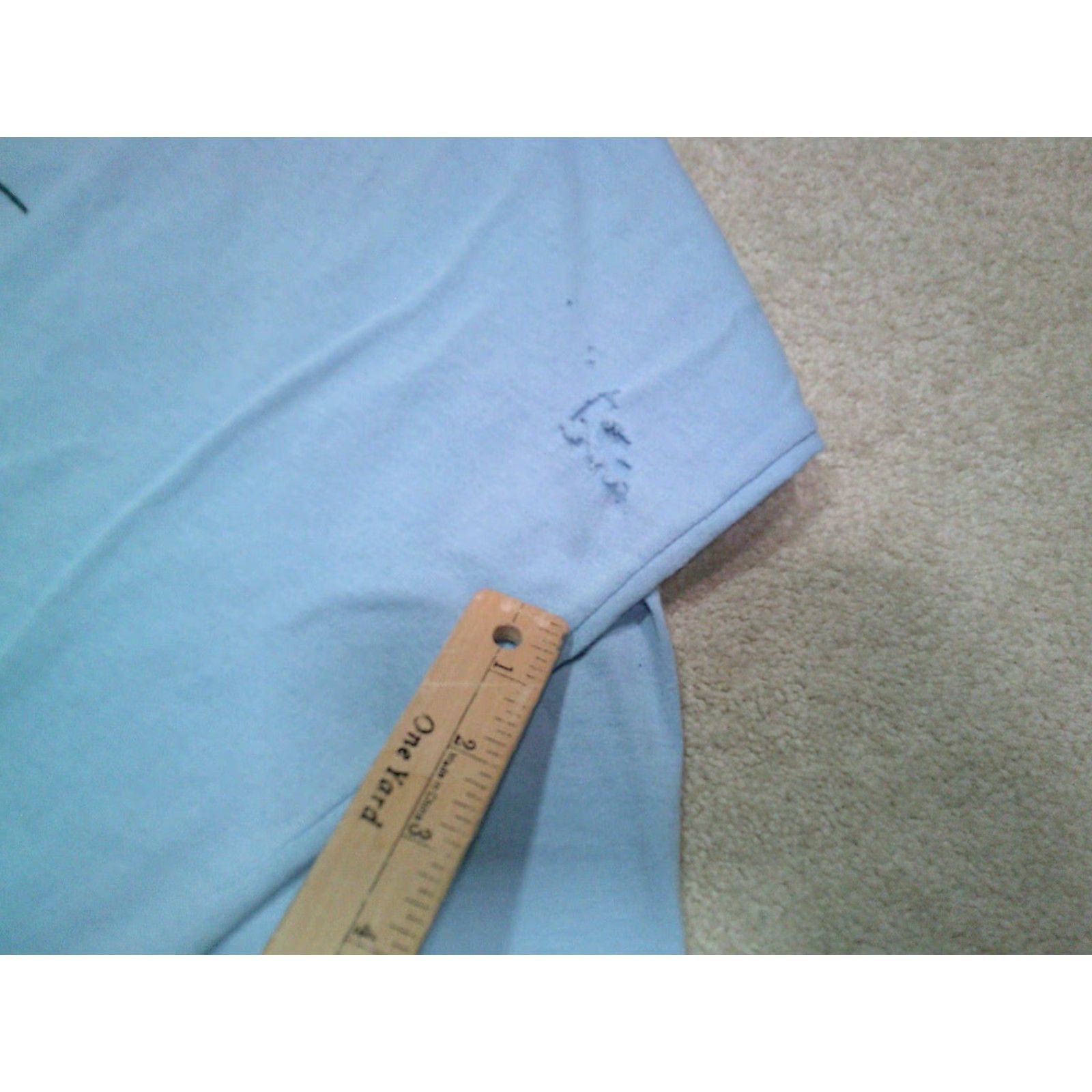 Fruit Of The Loom VINTAGE 90s Circle Of Fifths T Shirt Mens Large Single Stitch Cotton Blue Logo 90s USA Men L Shirt Size US L / EU 52-54 / 3 - 6 Thumbnail