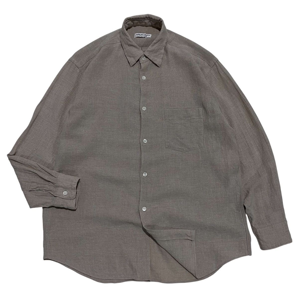 Comme des Garcons Vintage Commedesgarçons Linen shirt Size US L / EU 52-54 / 3 - 2 Thumbnail