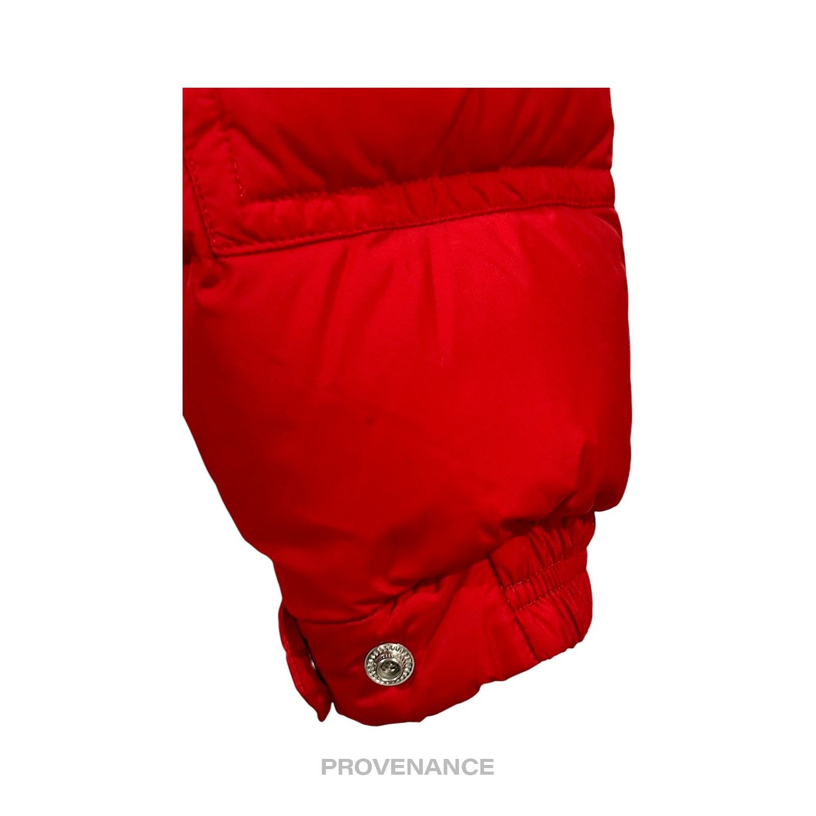 Moncler 🔴 Moncler Brel Down Puffer Bomber Jacket Coat - Red 3 L Size US L / EU 52-54 / 3 - 9 Thumbnail