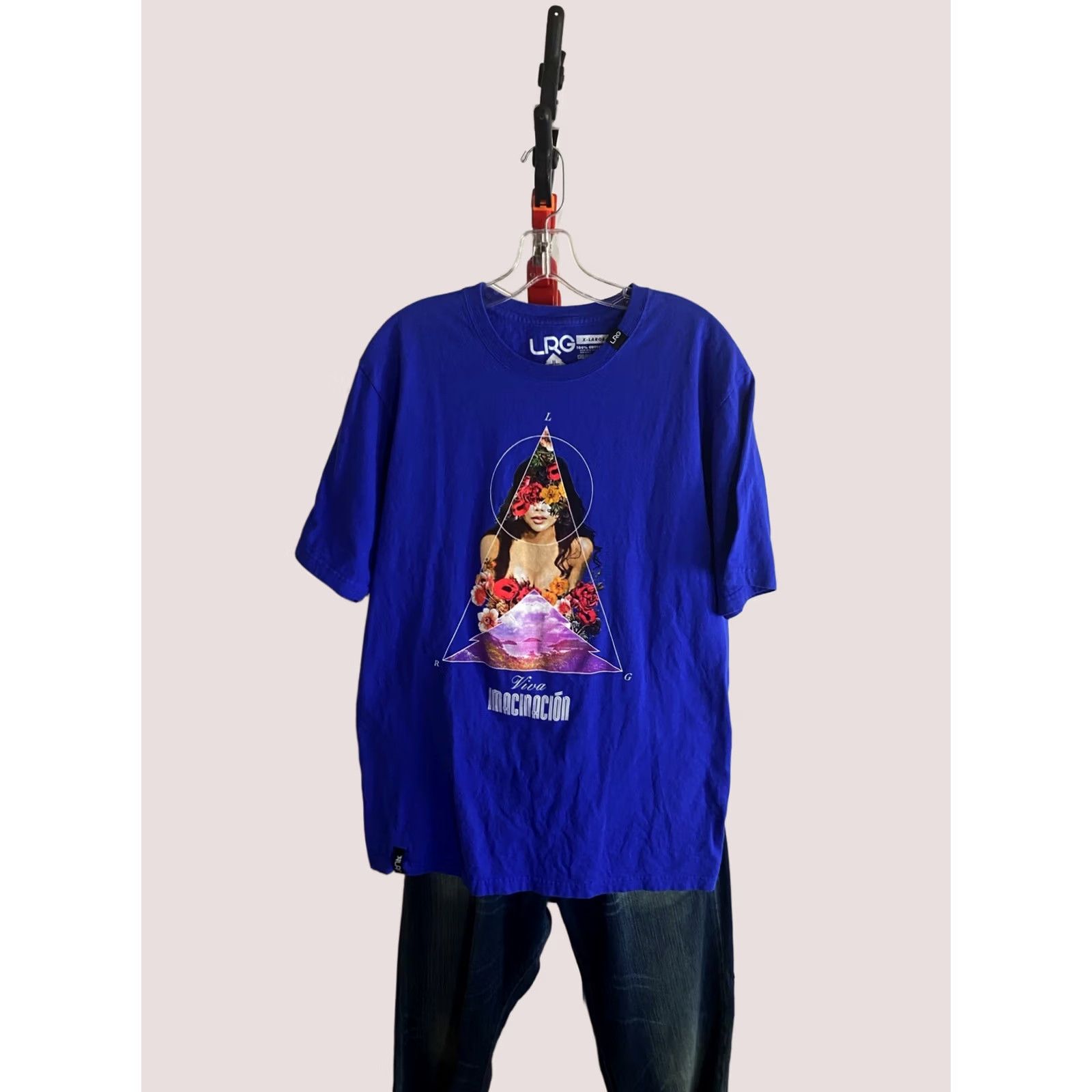 Vintage LRG Imacinacion TEE T SHIRT XL Extra Large Men Sharp TShirt TEE Shirt XL Mens Size US XL / EU 56 / 4 - 1 Thumbnail