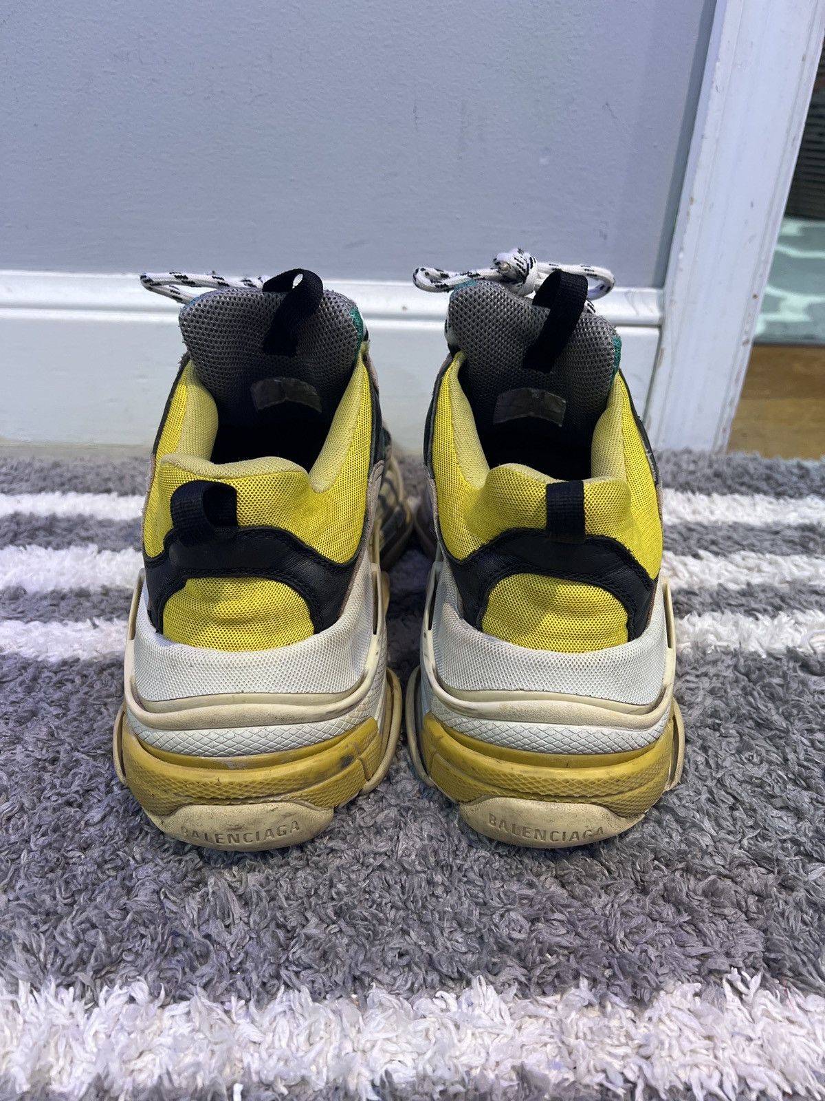 Balenciaga Balenciaga Triple s “green yellow” Size US 10 / EU 43 - 4 Thumbnail