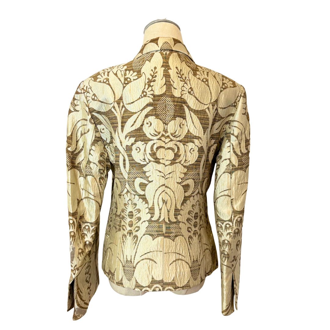 Gianfranco Ferre Gianfranco Ferre Vintage Pattern Jacket Size M / US 6-8 / IT 42-44 - 3 Thumbnail