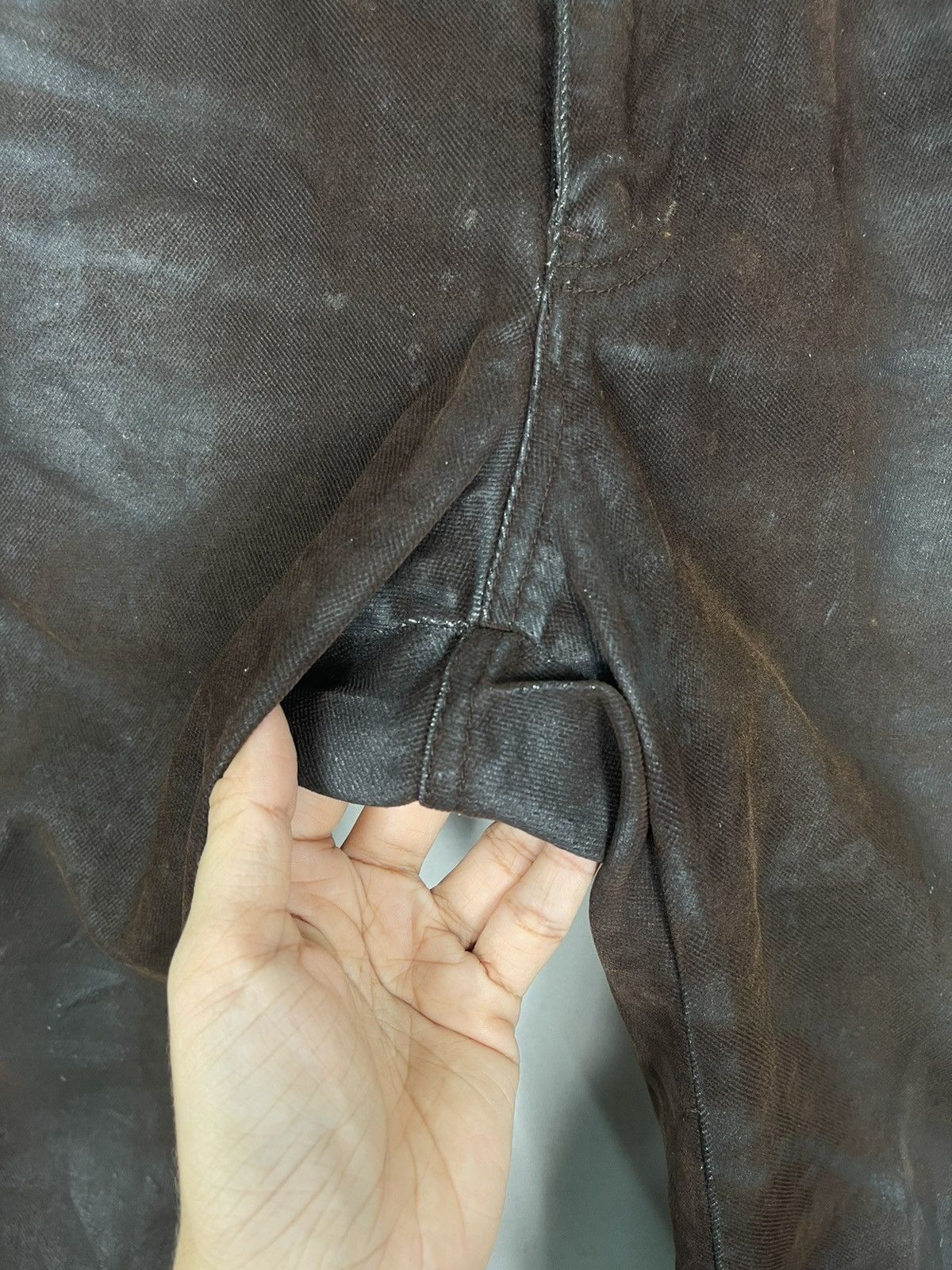 Japanese Brand Crazy Jun Men Black Jeans Size US 33 - 11 Thumbnail