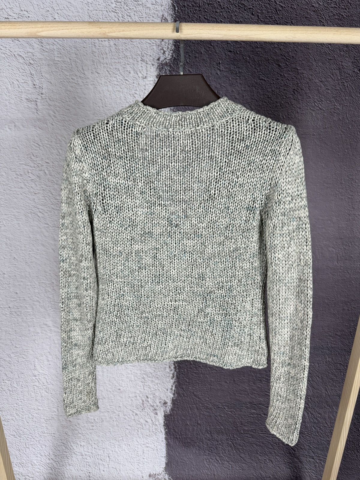 Fabiana Filippi Fabiana Filippi grey wool cotton knitwear sweater Size M / US 6-8 / IT 42-44 - 11 Thumbnail