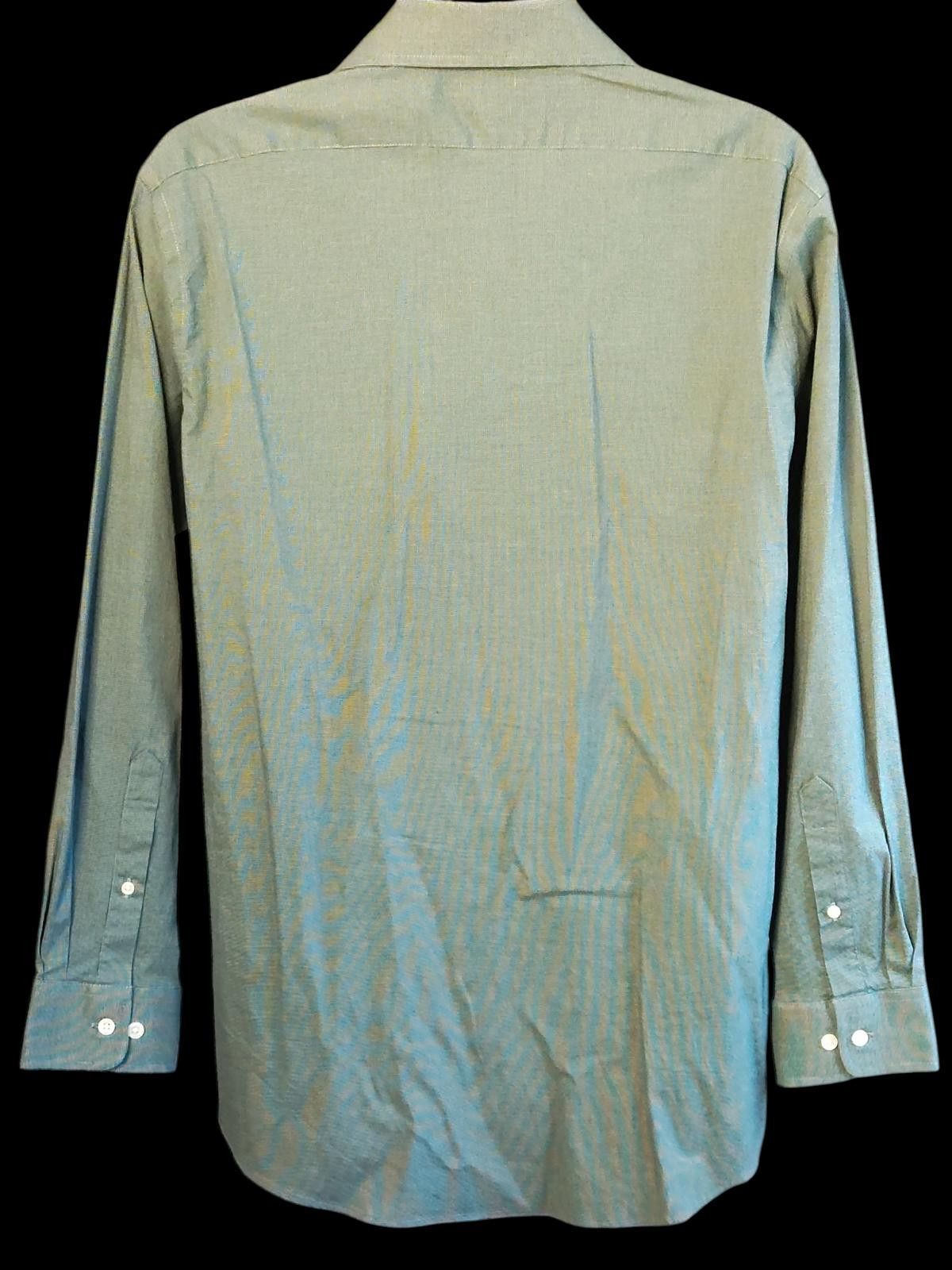 Croft & Barrow Croft & Barrow Men's Long Sleeve Casual Shirt in Light Green Size 38R - 6 Thumbnail