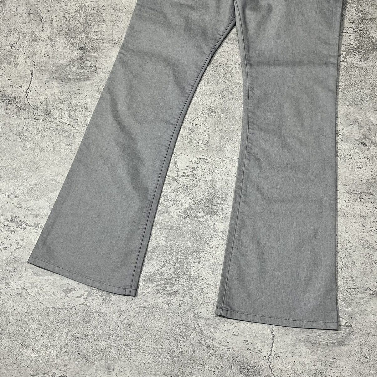 semanticdesign Semantic Design Tactical Zip Flared Trousers - Grey Size US 33 - 3 Thumbnail