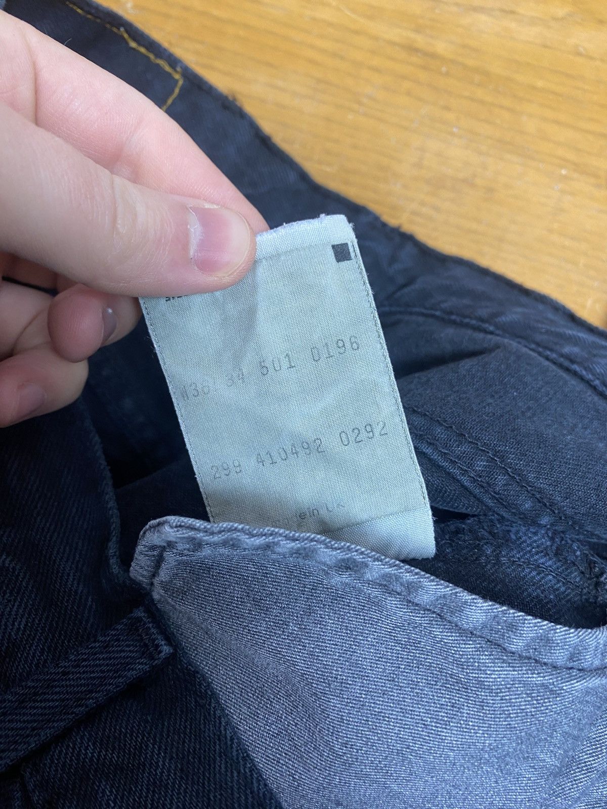 Levi's × Levi's Vintage Clothing × Vintage Vintage 90s Levi’s 501 jeans denim Size US 36 / EU 52 - 8 Thumbnail