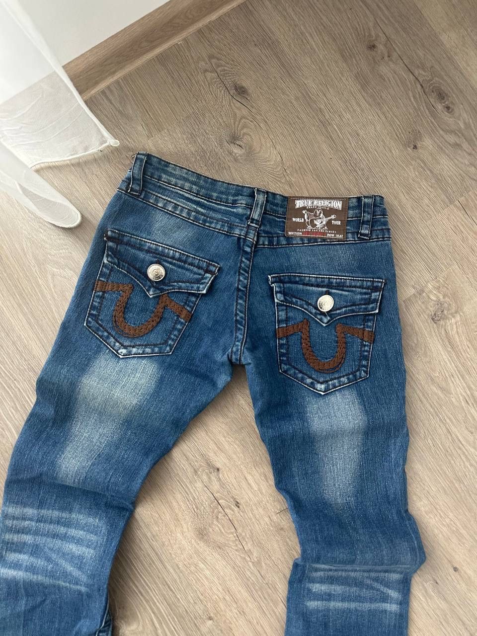 True Religion × Vintage Vintage True Religion Denim W’s Big Logo Pants Size US 29 - 6 Thumbnail