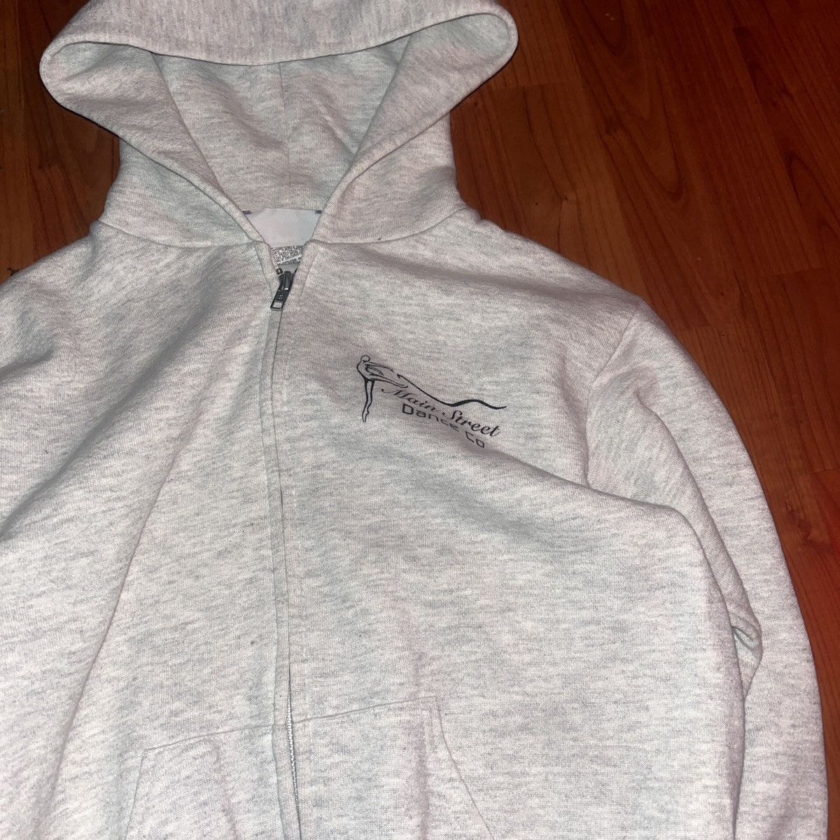 Vintage Vintage Grey Nutcracker Hoodie Y2K Lee Size L Size US L / EU 52-54 / 3 - 2 Thumbnail