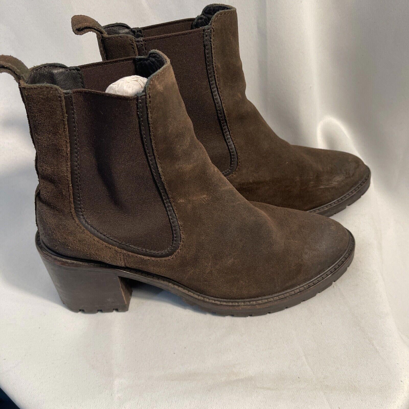 Designer Thursday Everyday Boot Women Brown Matte SuedeShoes Sz 8 Size US 8 / IT 38 - 3 Thumbnail