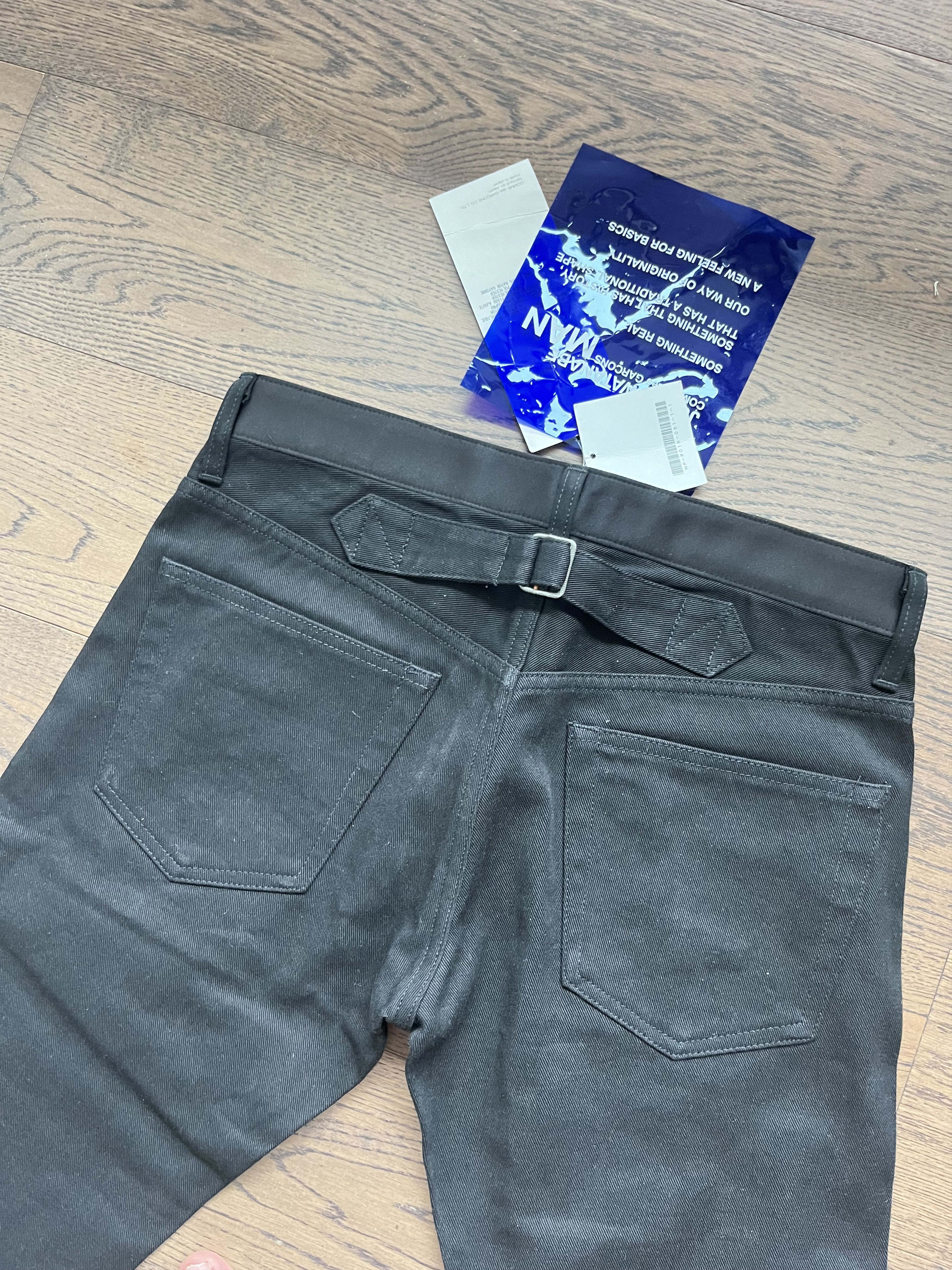 Junya Watanabe Junya Watanabe MAN Comme des Garcons Black Tuexdo Jeans XS Size US 30 / EU 46 - 1 Thumbnail