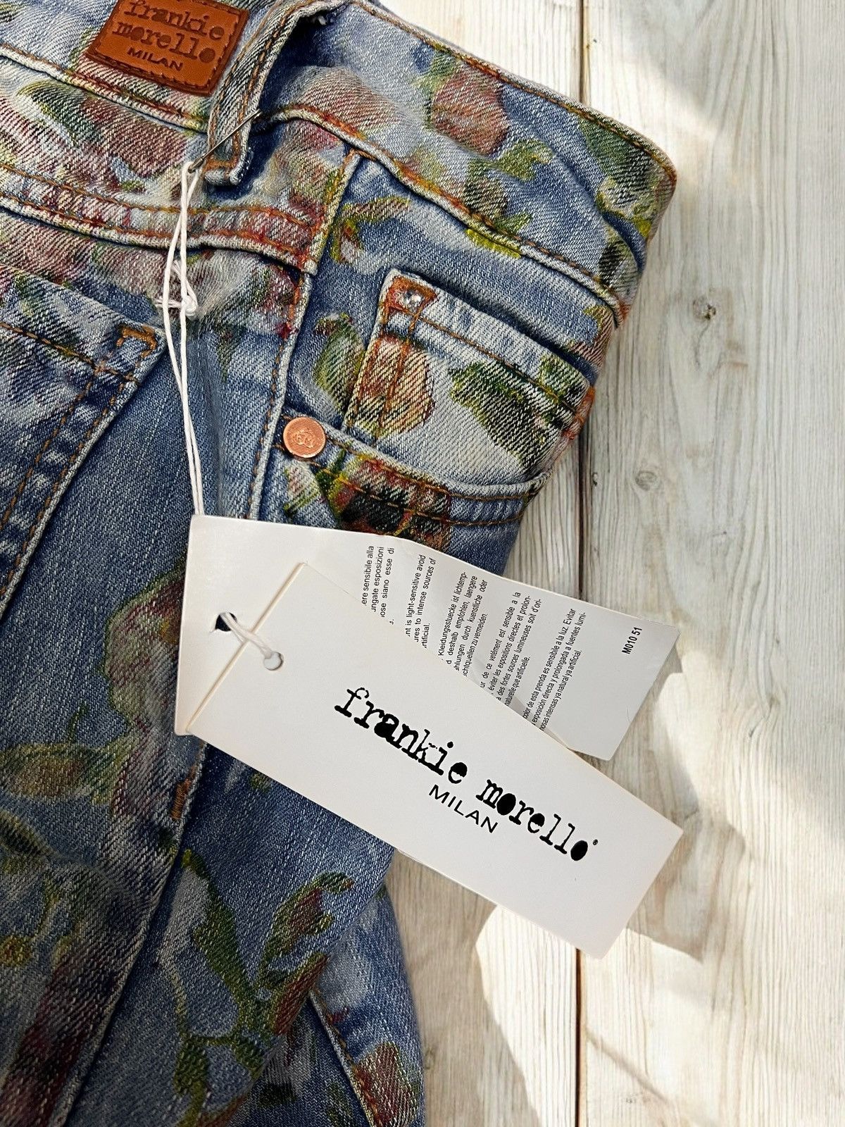 Frankie Morello Frankie Morello new jeans size 25 Size 25" / US 0 / IT 36 - 8 Thumbnail