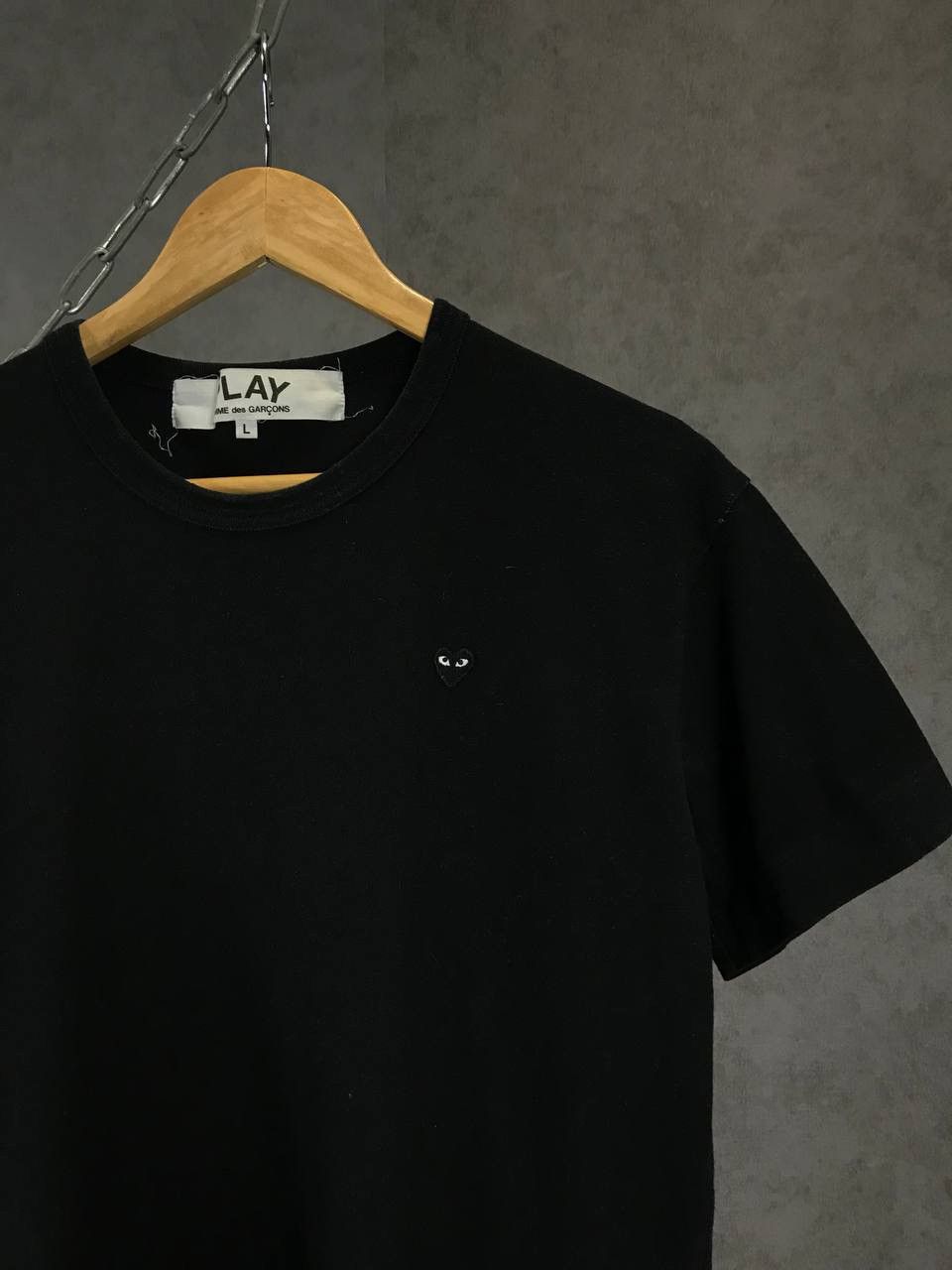 Comme des Garcons PLAY Play Comme Designer Garçons Japanese logo designer tee Size US S / EU 44-46 / 1 - 2 Thumbnail
