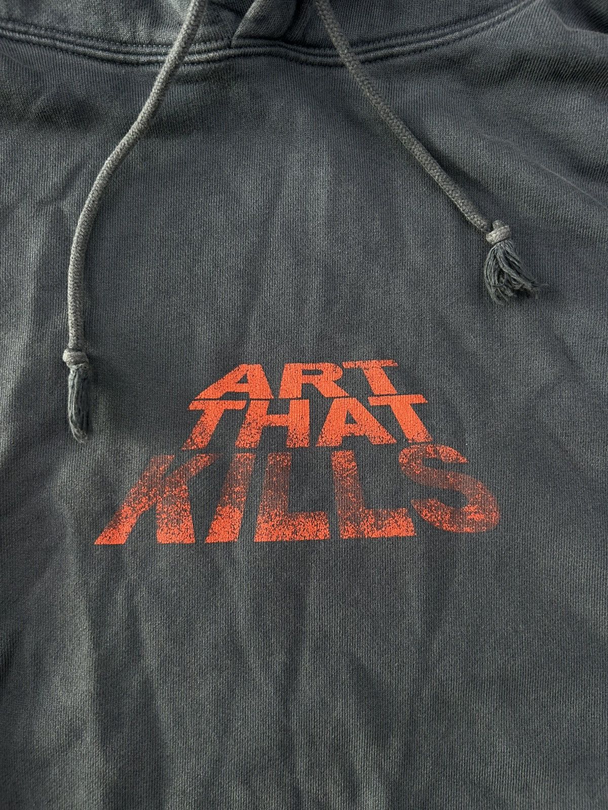 Gallery Dept. Gallery Dept Navy & Red Art That Kills Hoodie Size XL Size US XL / EU 56 / 4 - 2 Thumbnail