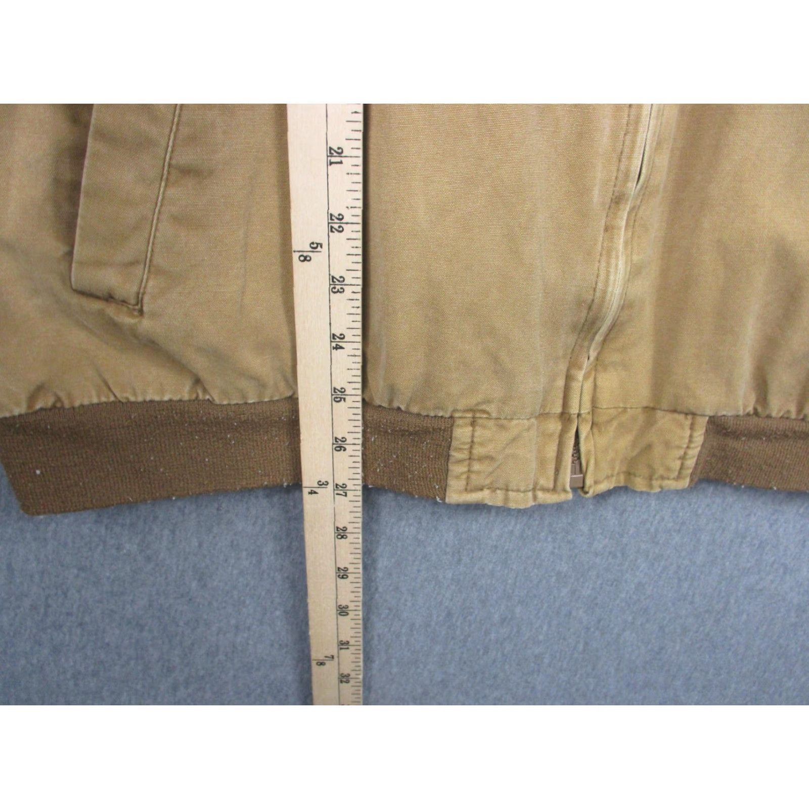 Vintage VINTAGE Duxbak Workwear Jacket XL Brown Cotton Full Zip Lined Canvas Barn Coat Hunting Mens} Size US XL / EU 56 / 4 - 5 Thumbnail