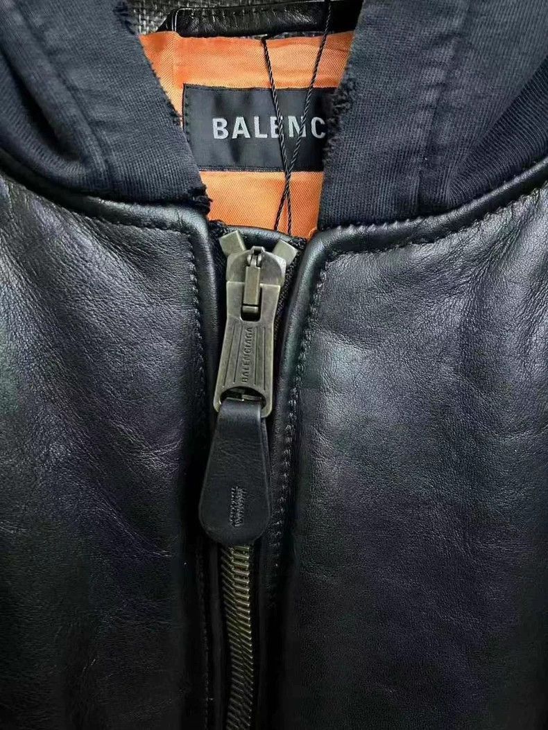 Balenciaga Balenciaga Bomber leather jacket-2507 Size S / US 4 / IT 40 - 4 Thumbnail