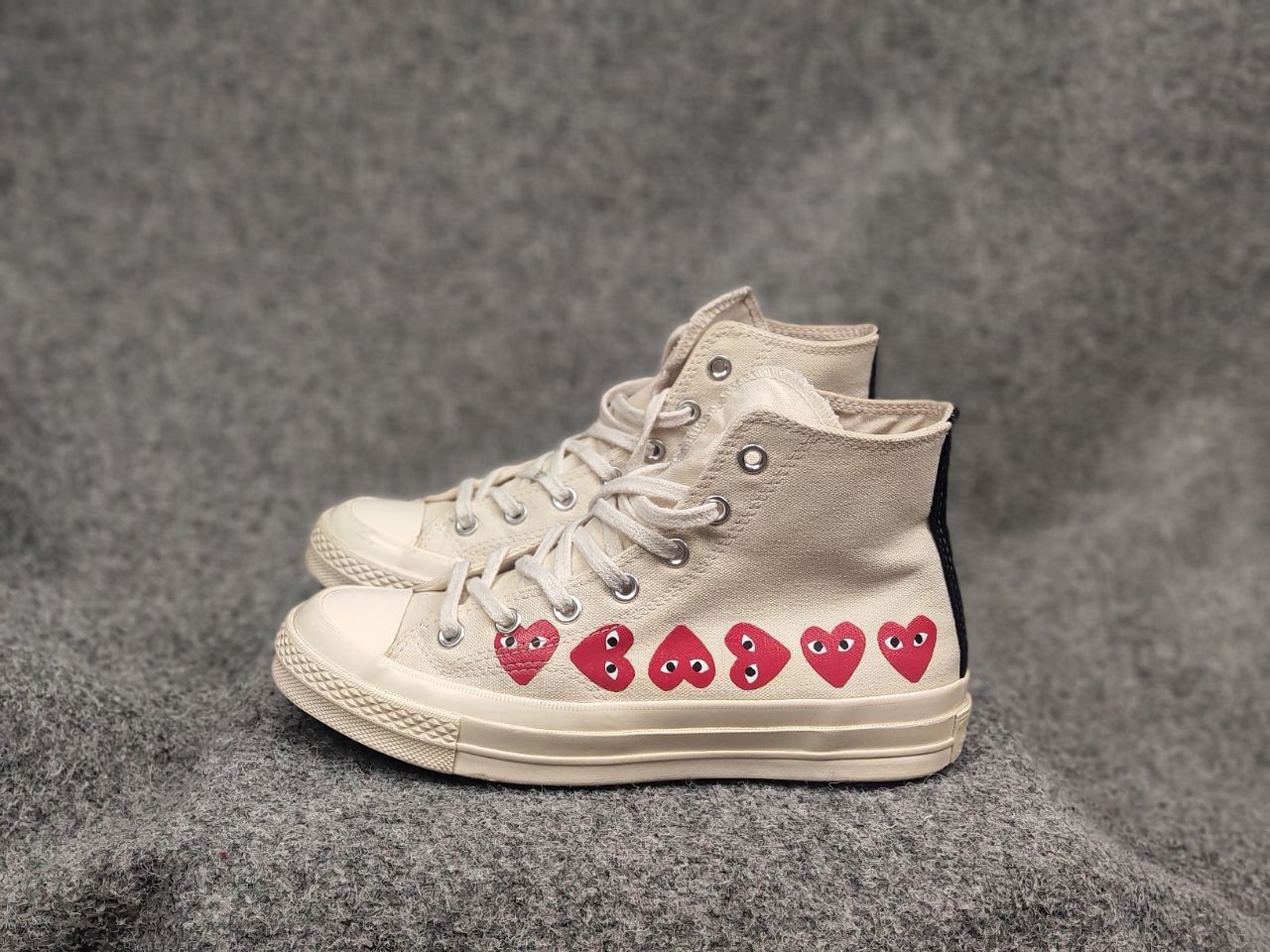 Comme des Garcons PLAY Comme de garcon play converse All Star High Top Sneakers Size US 6 / EU 39 - 10 Thumbnail