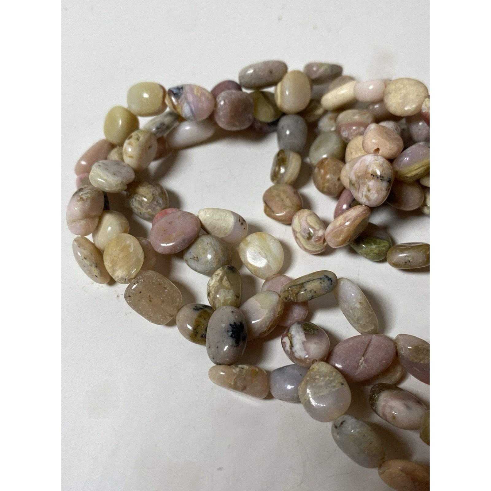 Other Pink Opal Free Form Multi Strand Beaded Necklace Size ONE SIZE - 4 Thumbnail